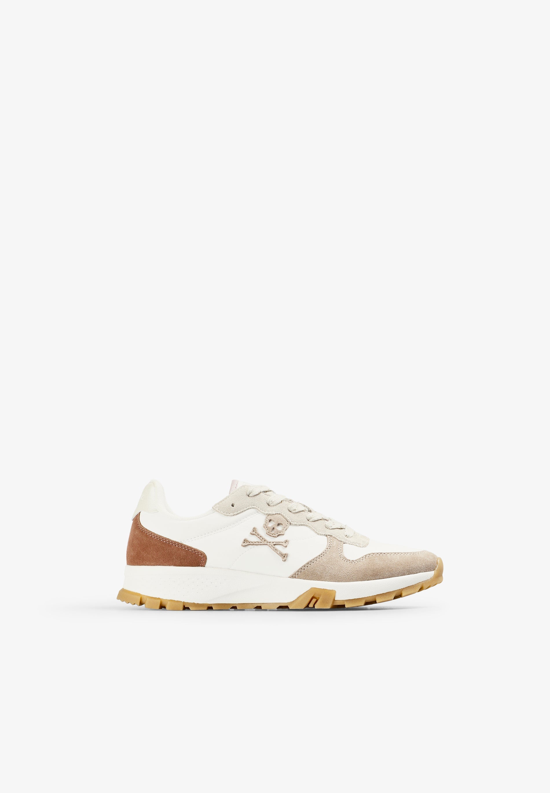 CONTRAST SOLE SNEAKERS