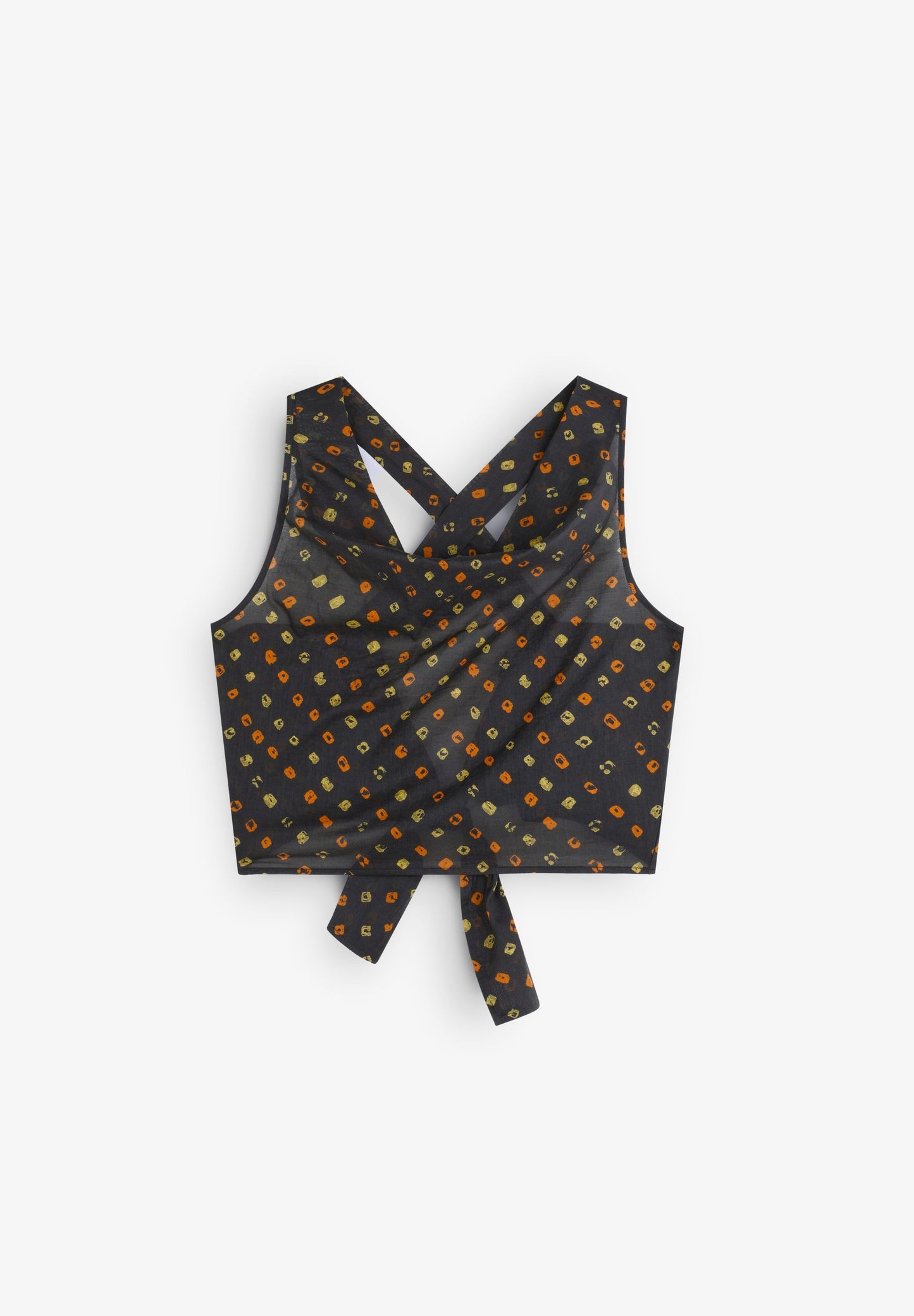 100% COTTON PRINT TOP