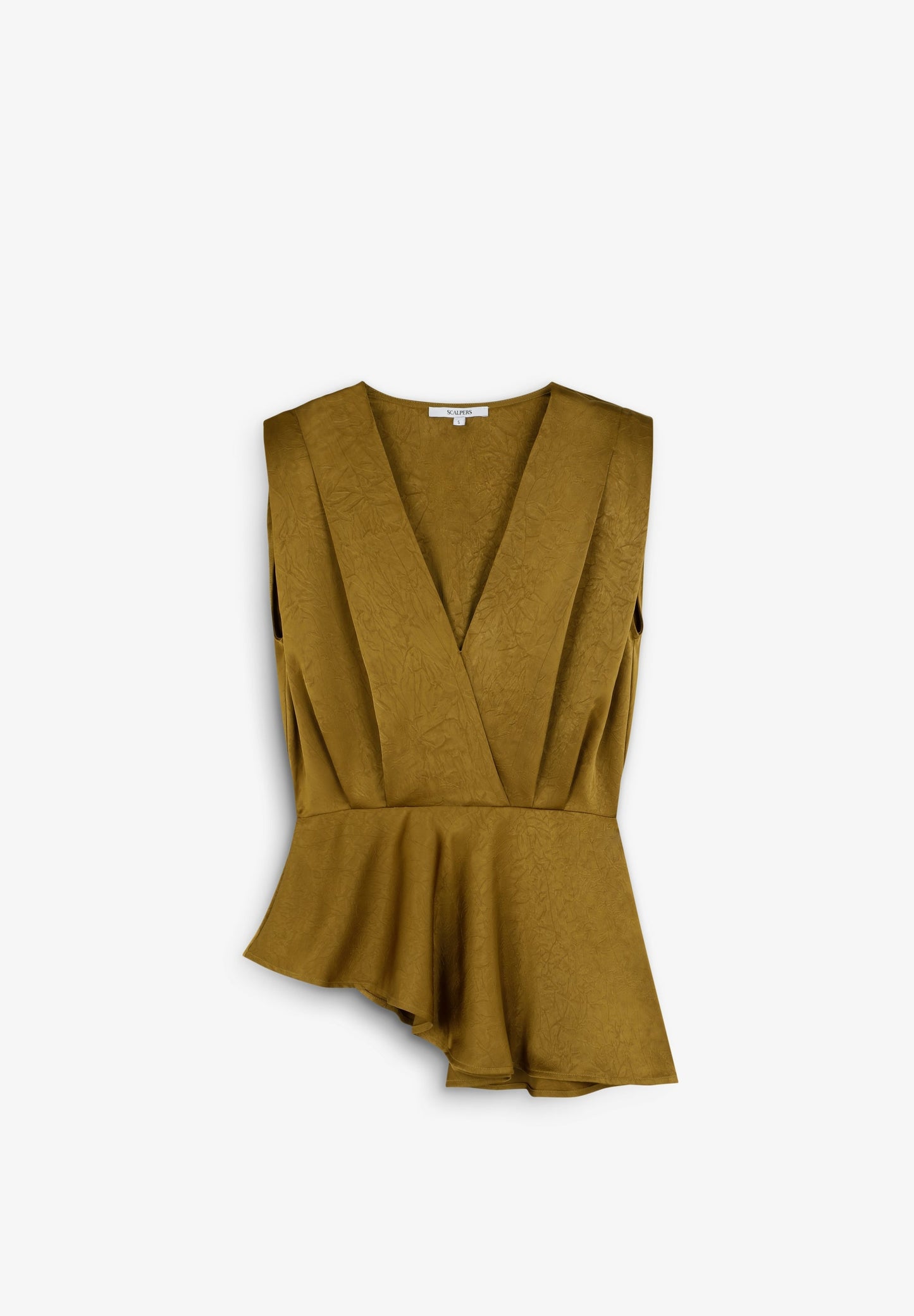 FLOWING TOP WITH RUFFLES