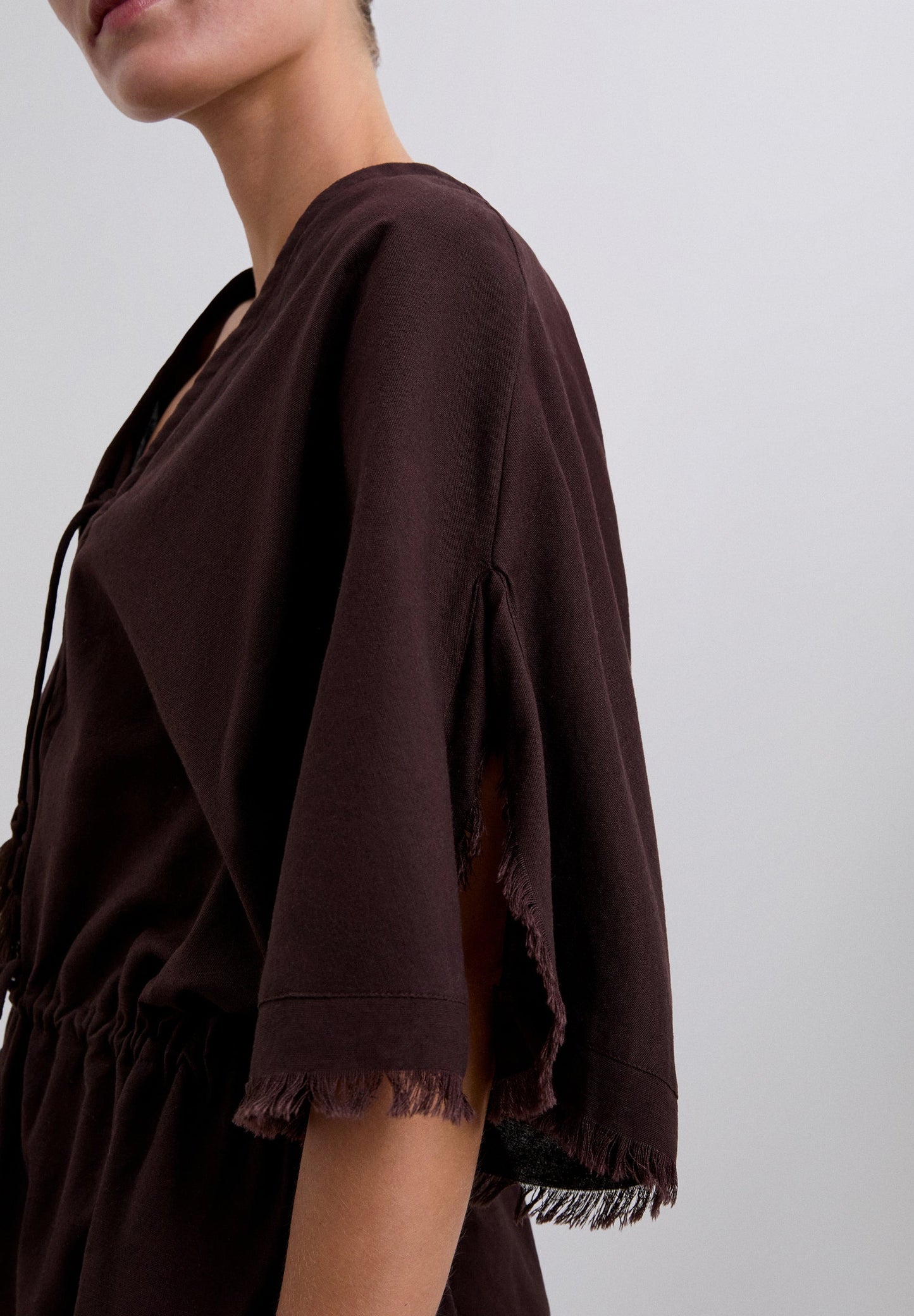 COTTON AND LINEN JUMPSUIT