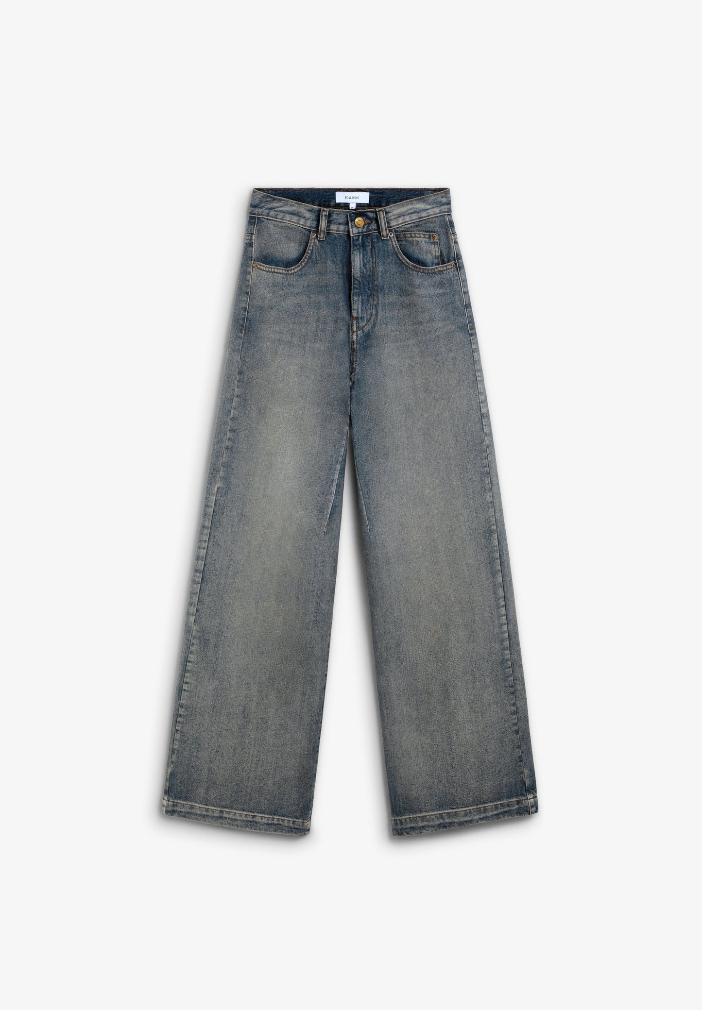 JEANS FULL LENGTH TIRO ALTO - Scalpers