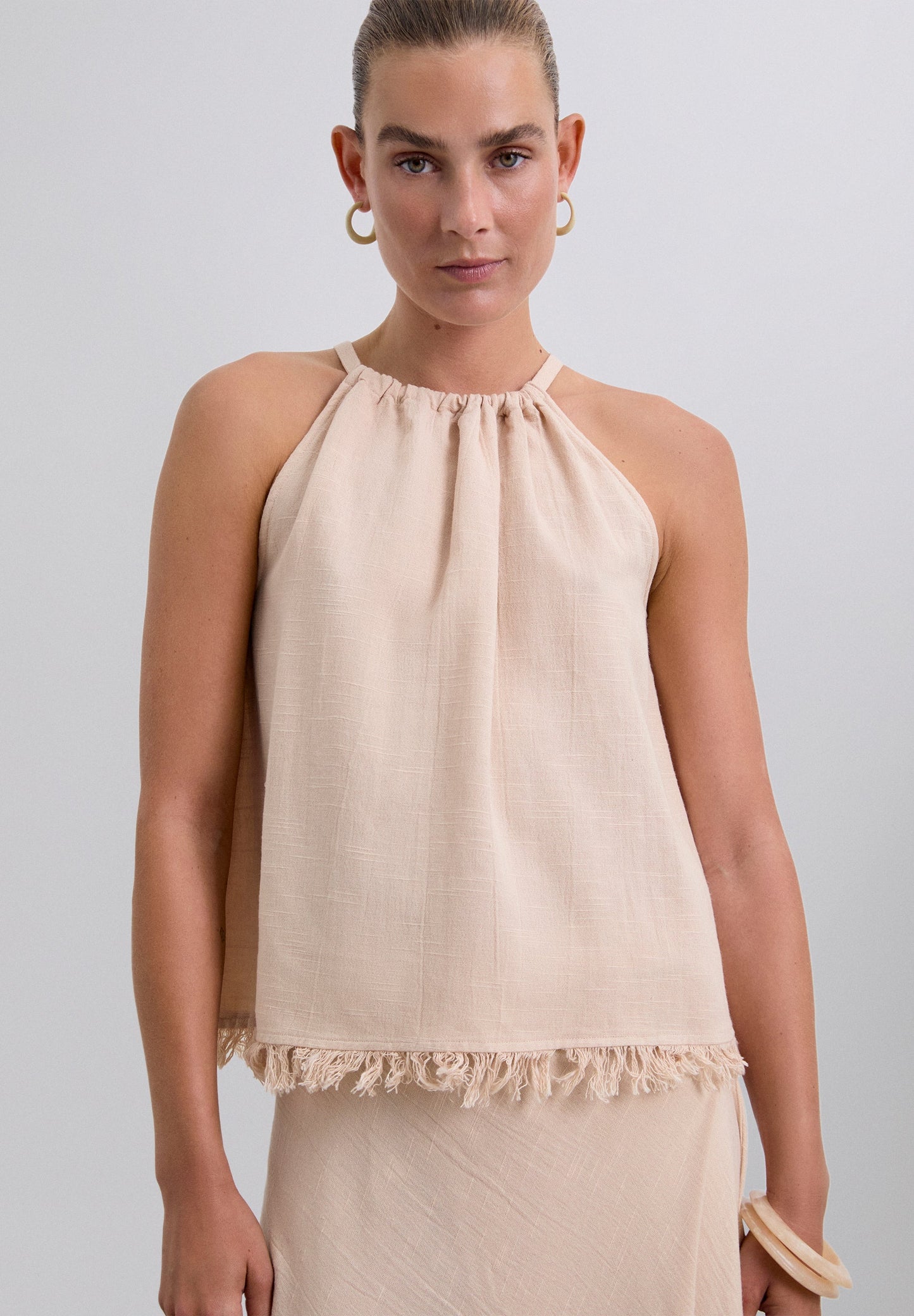 TOP WITH FRINGED DETAIL