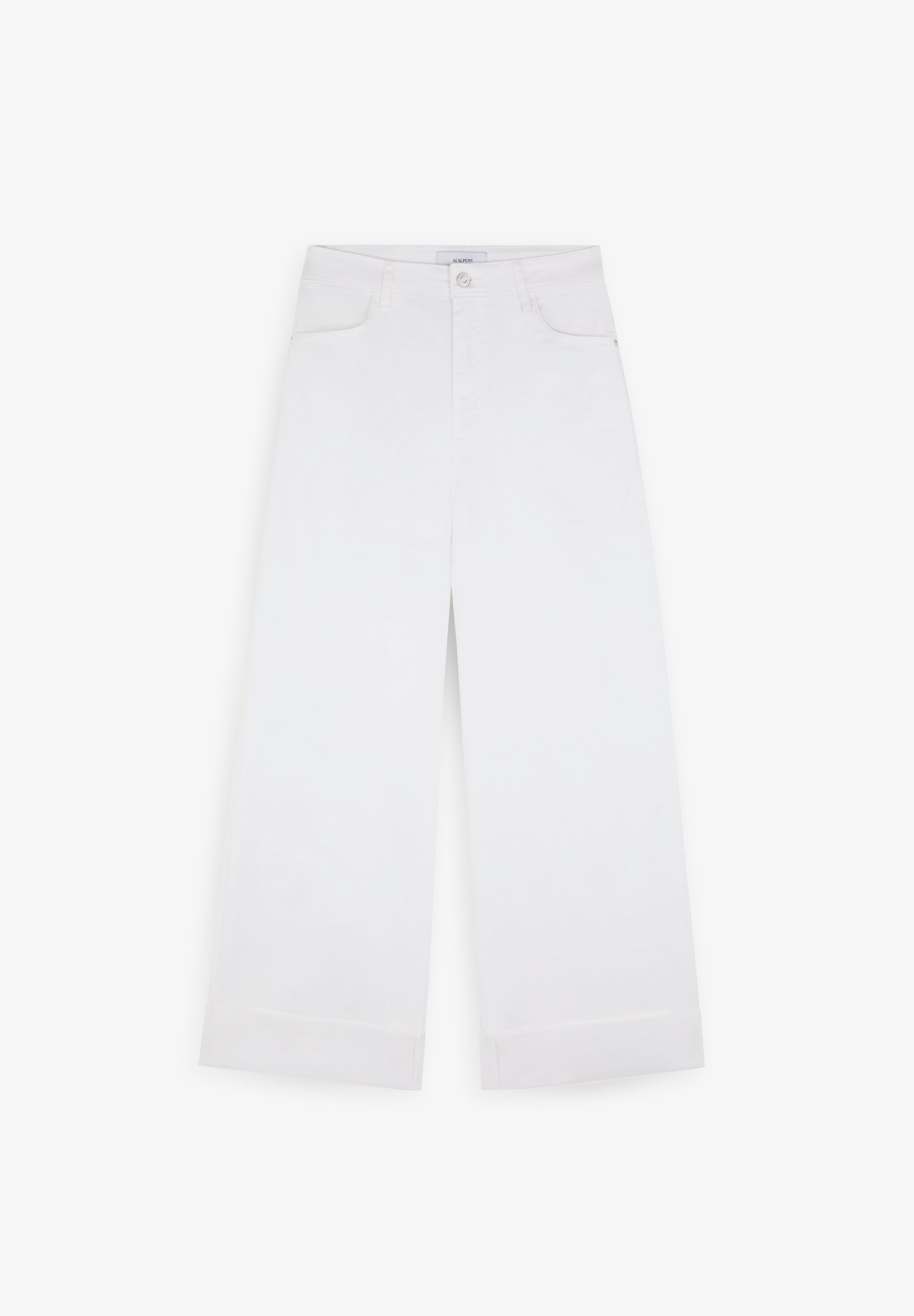 DENIM CULOTTE TROUSERS