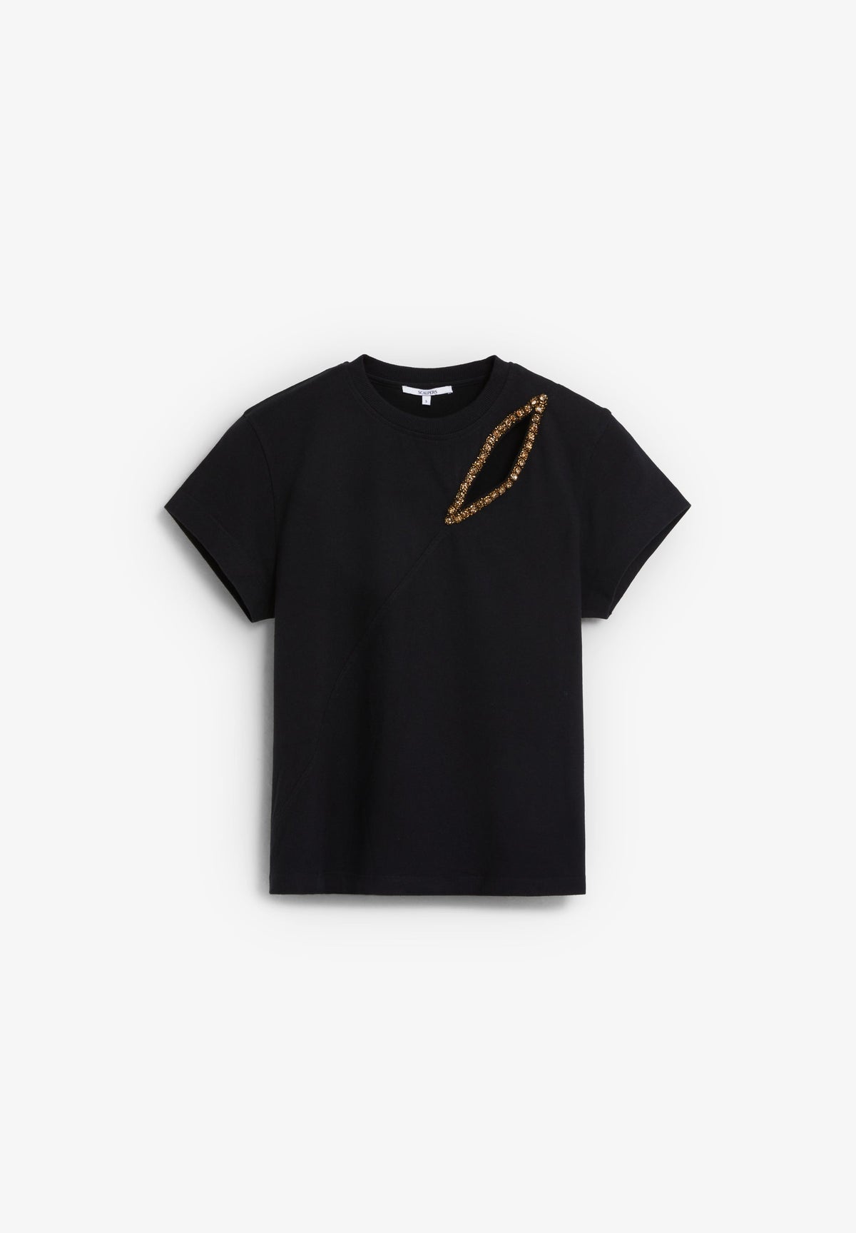 T-SHIRT WITH CUT-OUT DETAIL