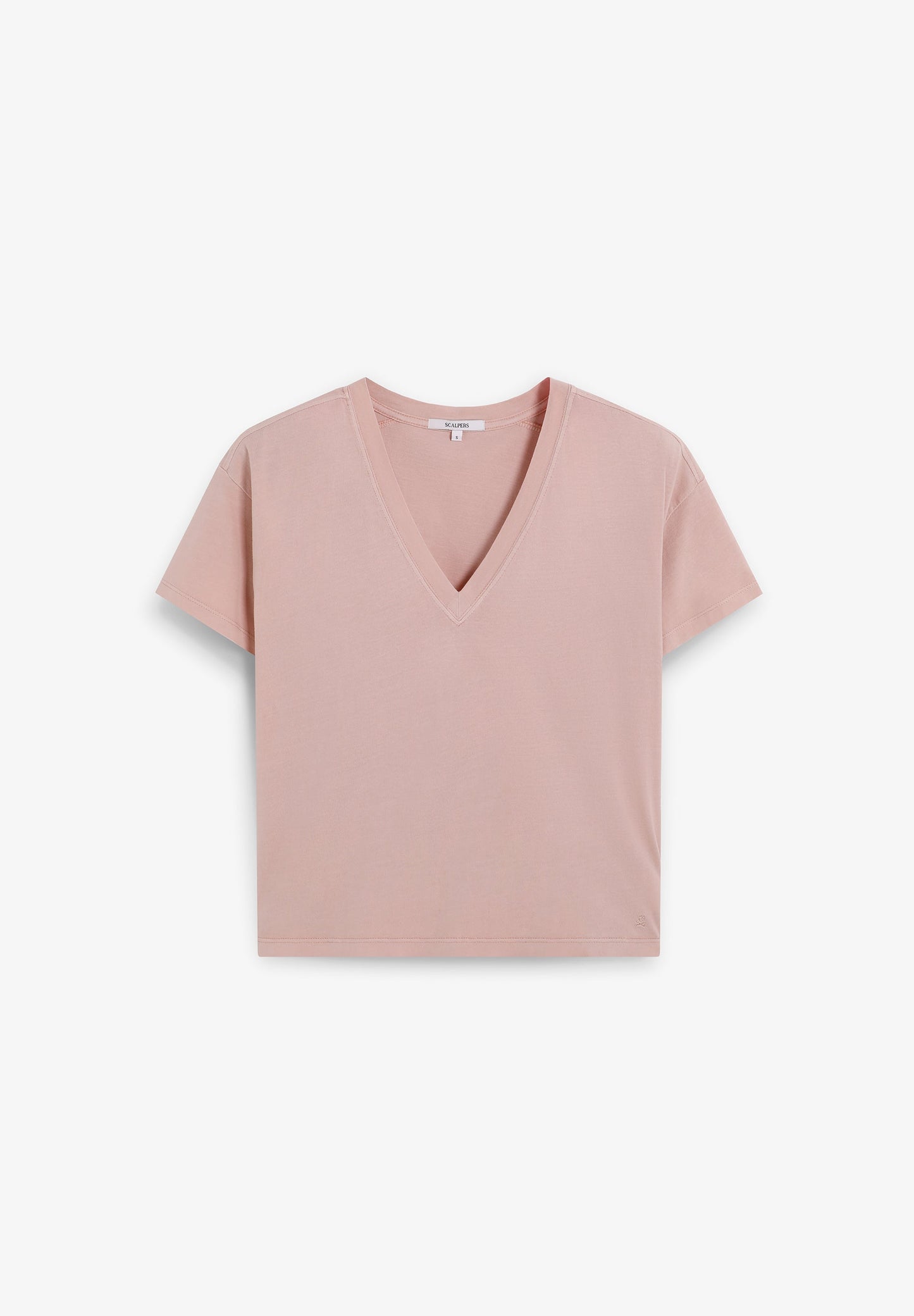 CAMISETA BÁSICA CUELLO PICO - Scalpers