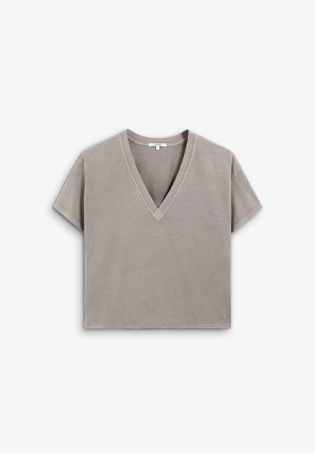 CAMISETA BÁSICA CUELLO PICO - Scalpers