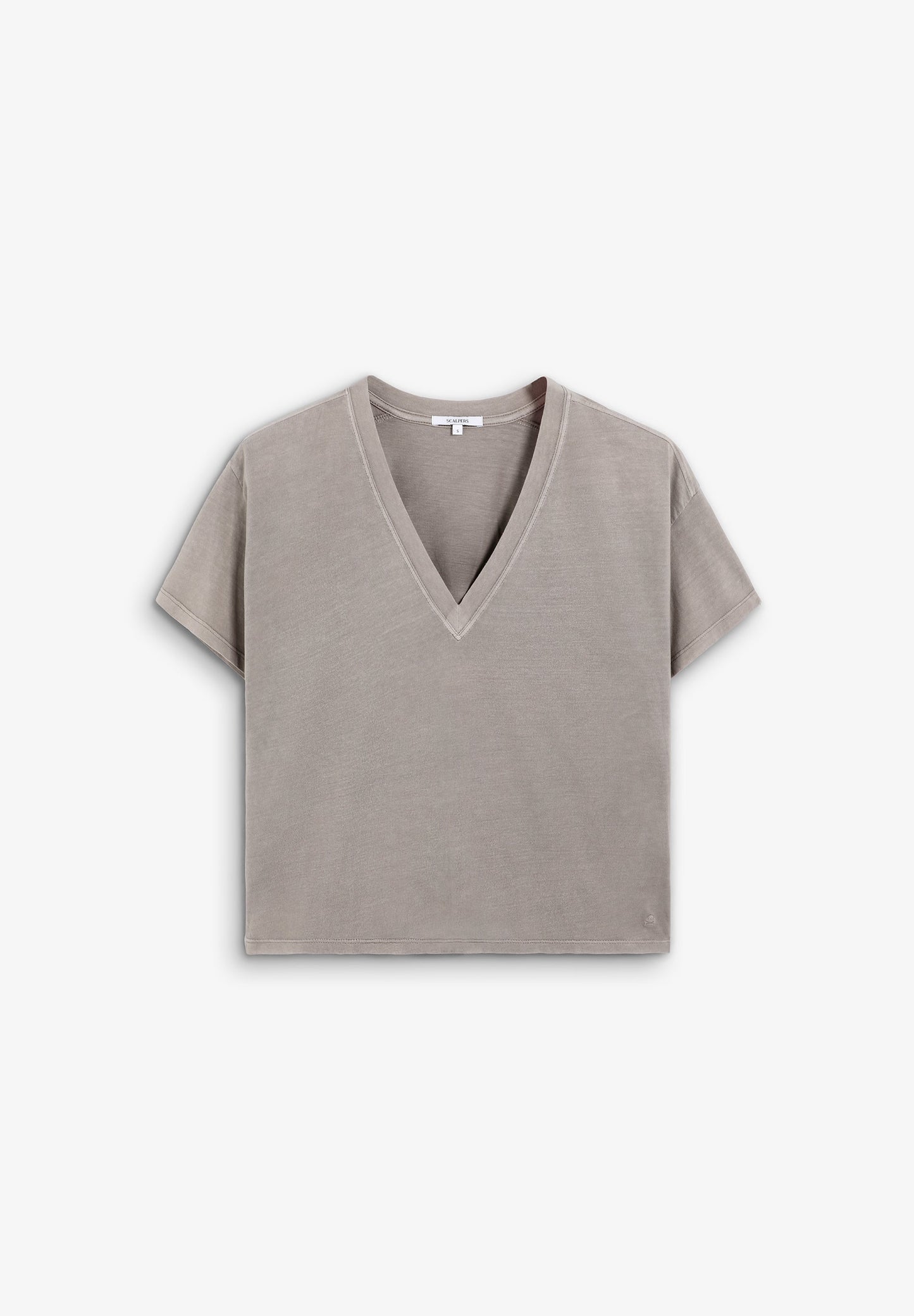 CAMISETA BÁSICA CUELLO PICO - Scalpers