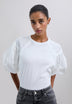 PUFFED SLEEVE T-SHIRT