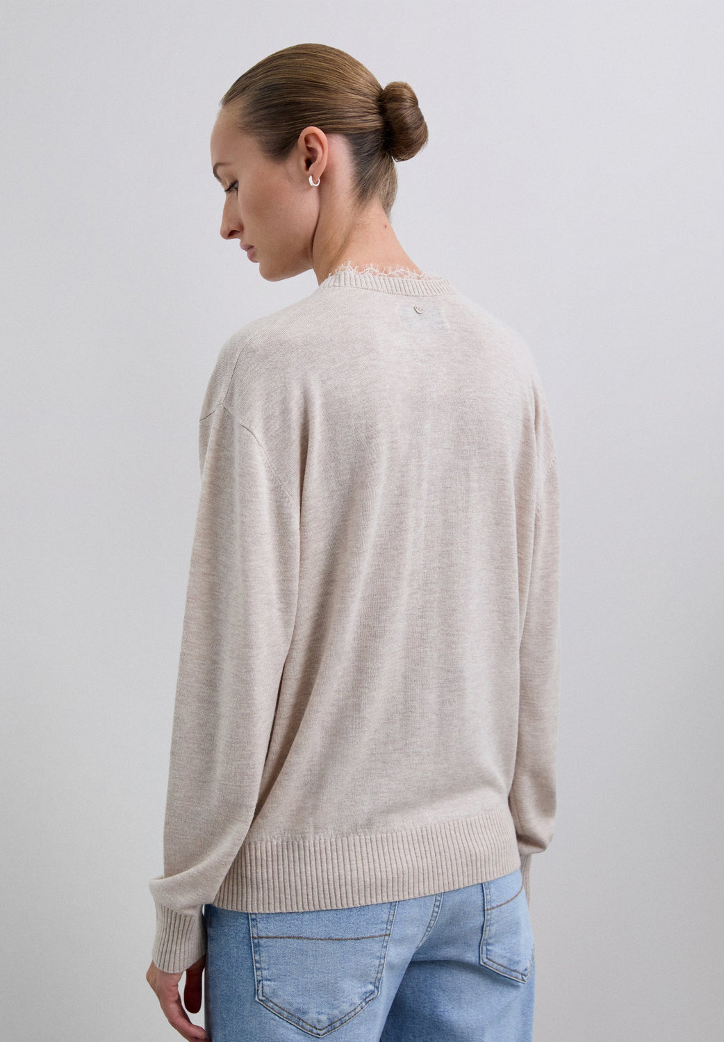 JERSEY ESCOTE V ENCAJE - Scalpers