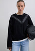 LACE DETAIL SWEATER