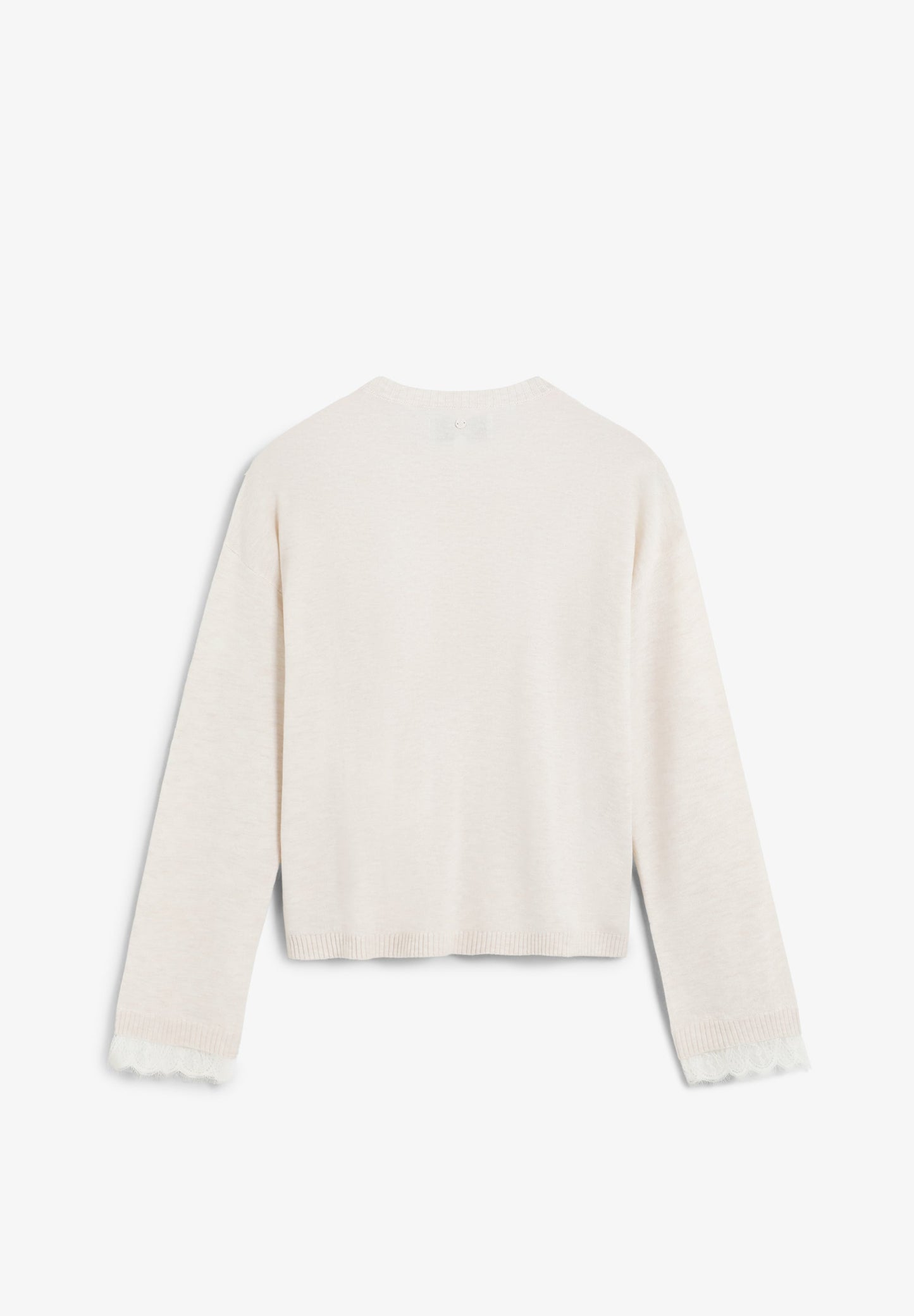 LACE DETAIL SWEATER