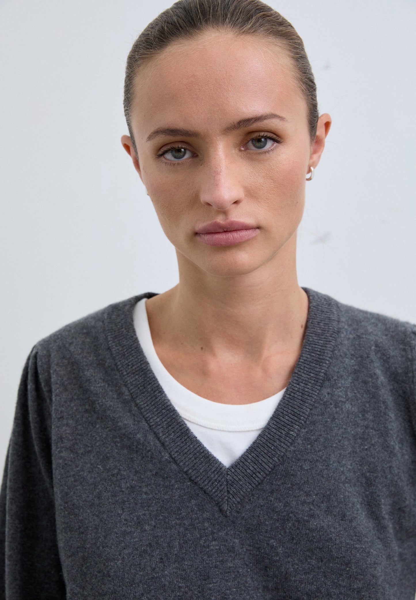 SWEATER WITH PUFFED SLEEVES