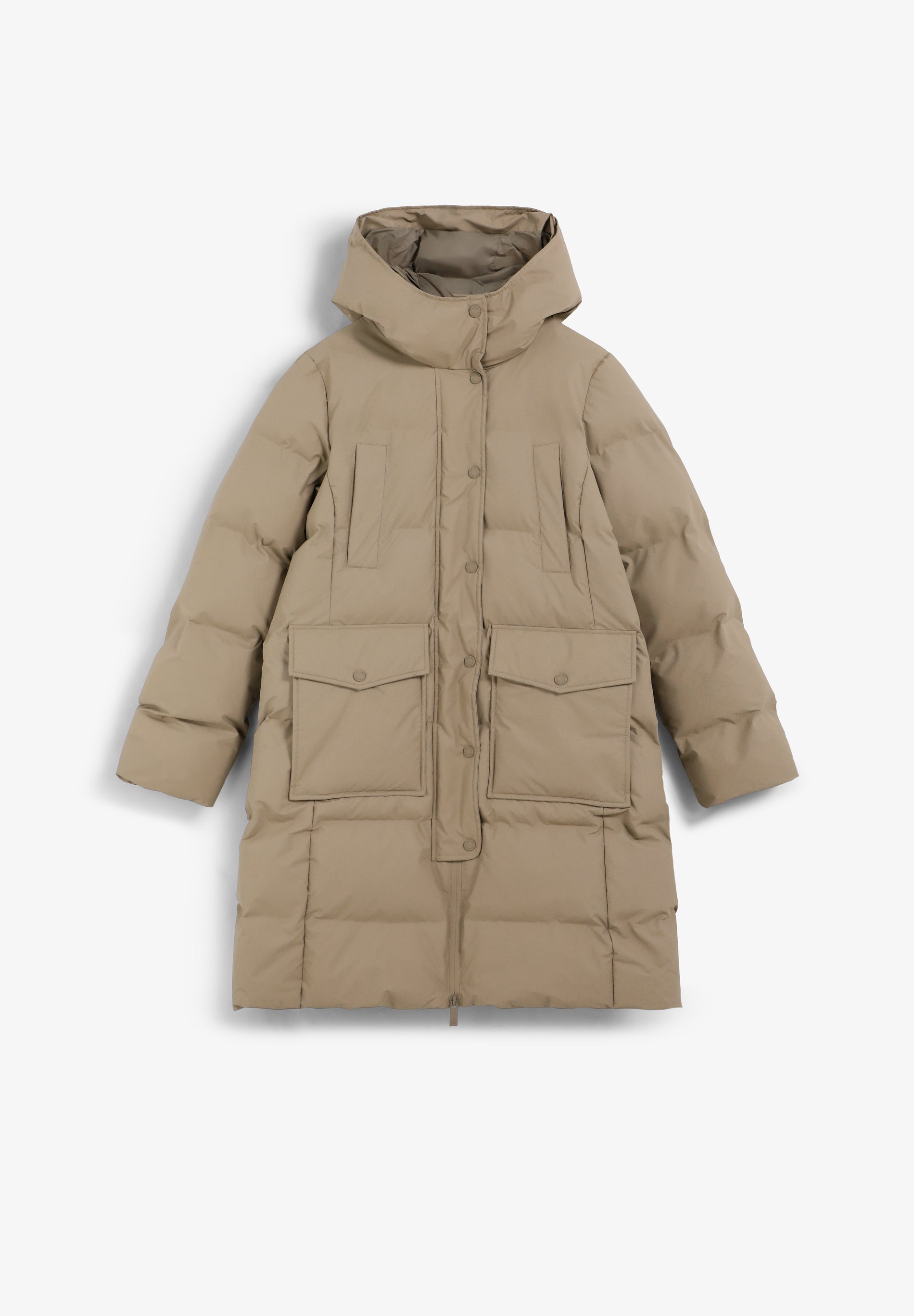 PADDED THREE QUARTER LENGTH COAT