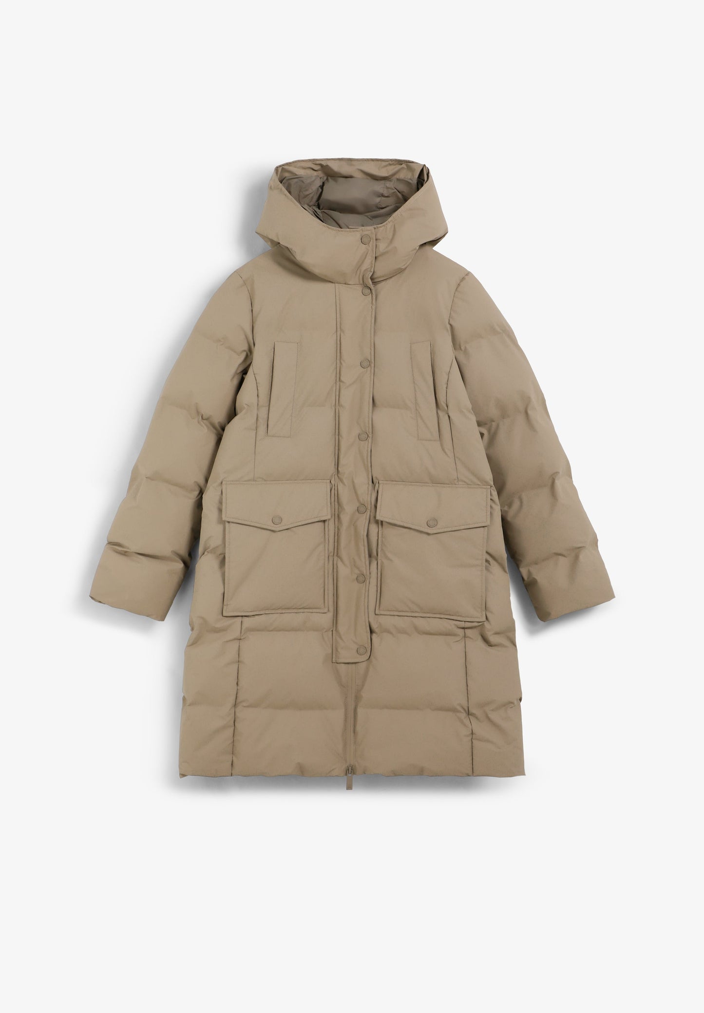 PADDED THREE QUARTER LENGTH COAT