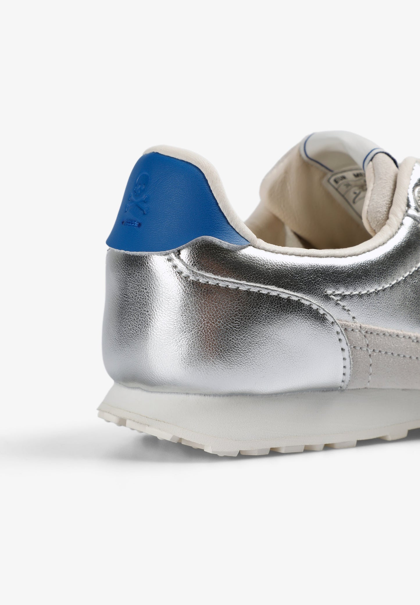 METALLIC LOGO SNEAKERS