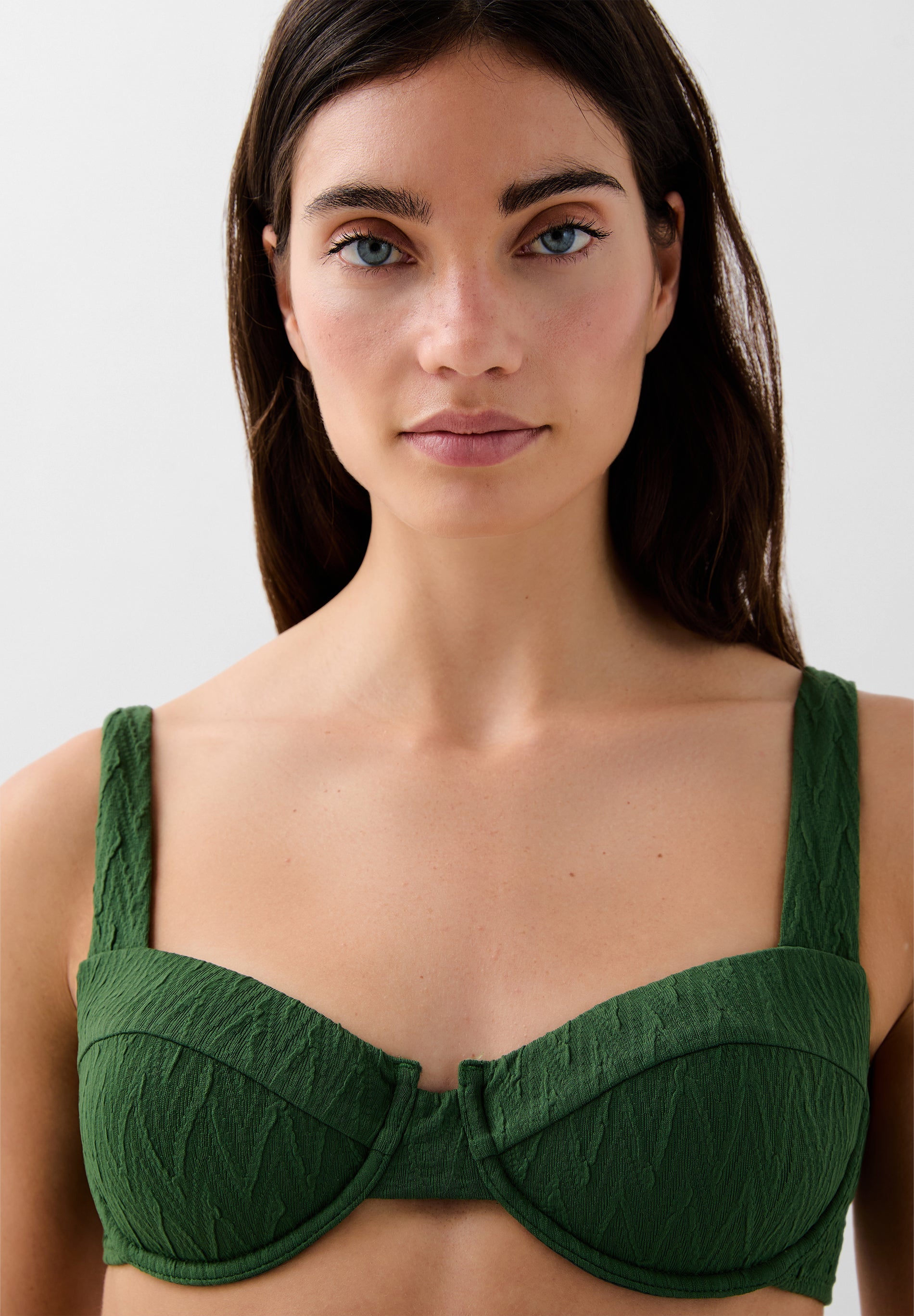 GREEN BALCONETTE BIKINI TOP | ROBIN X SCALPERS