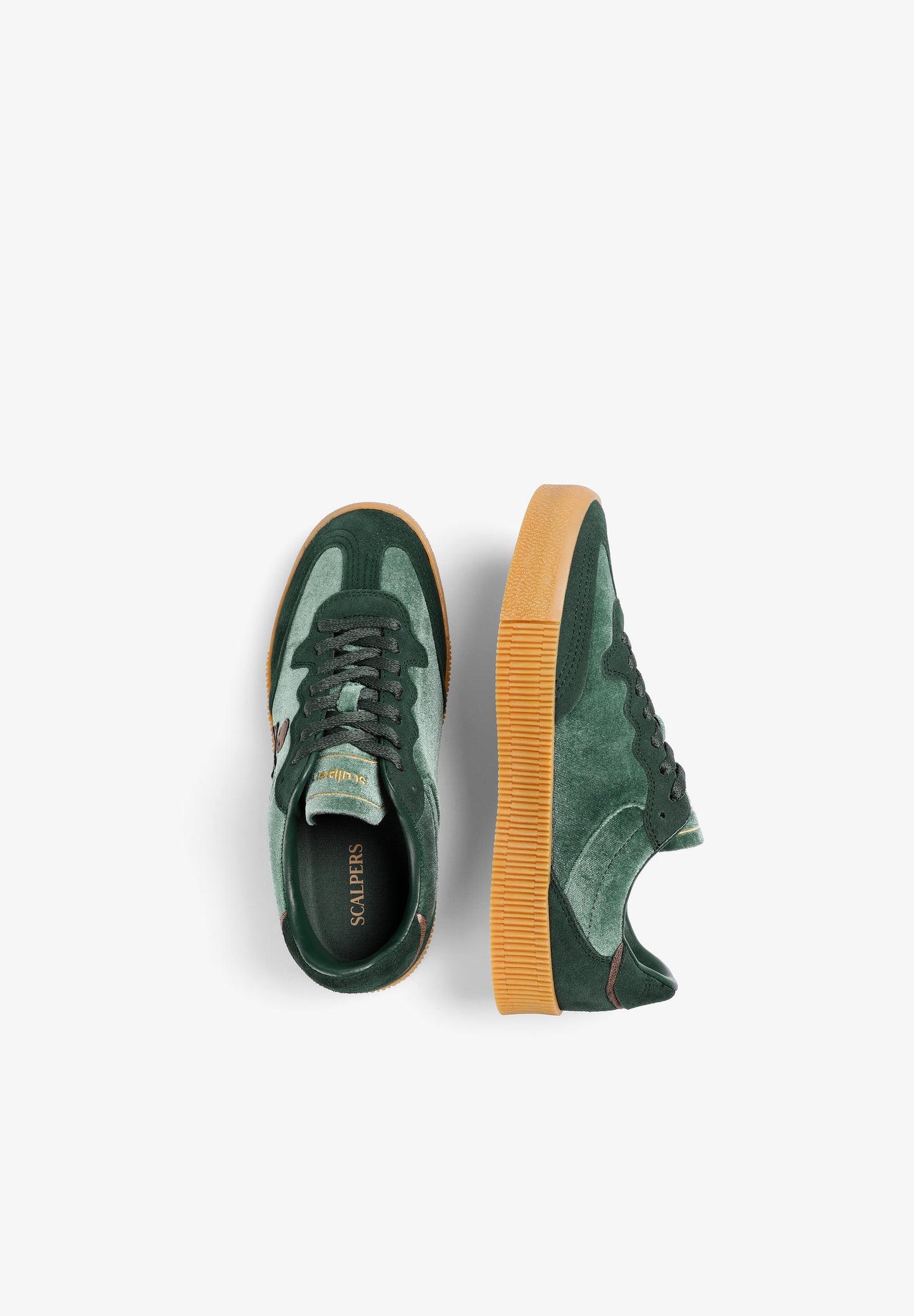 SUEDE SNEAKERS WITH SKULL