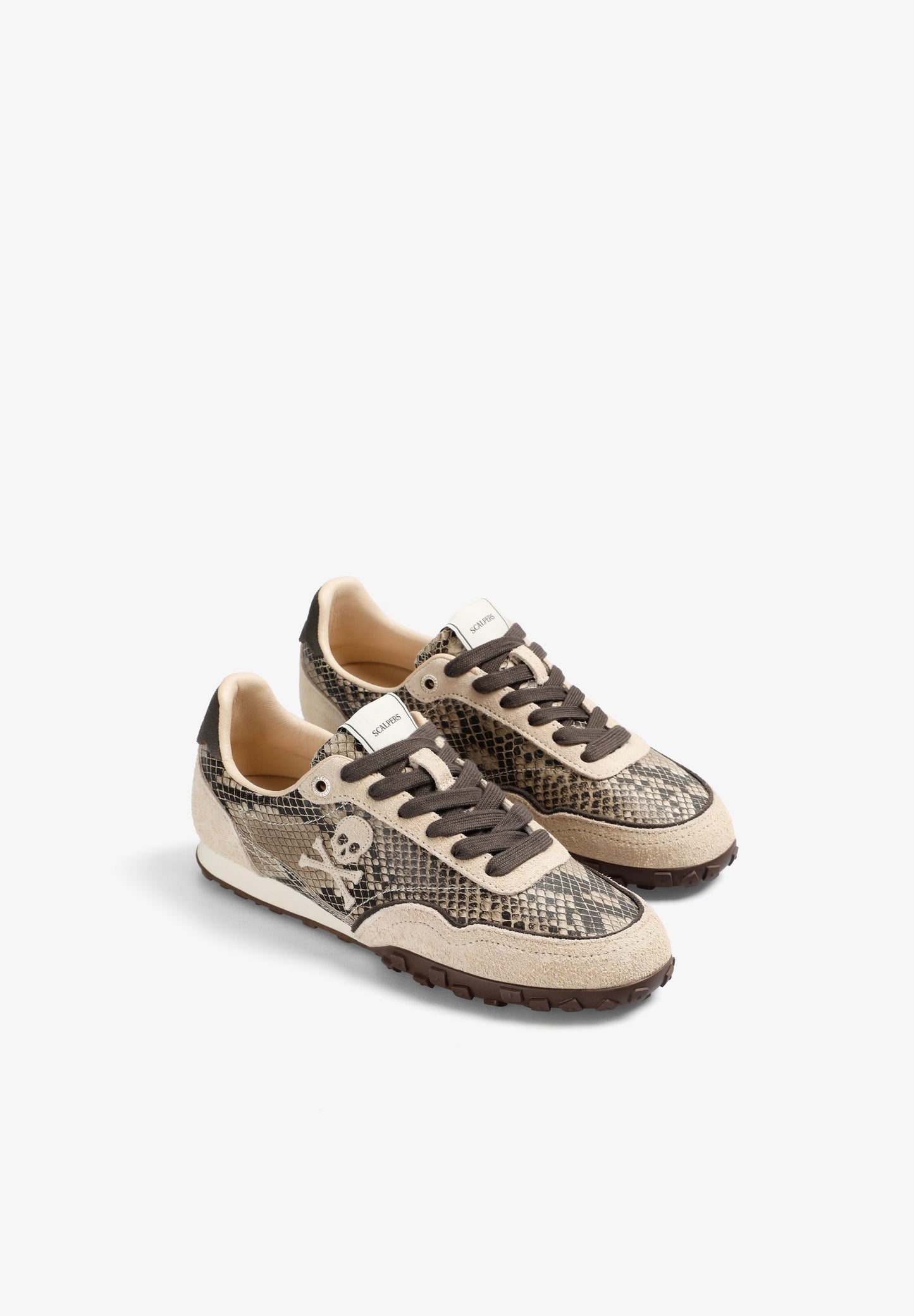 RETRO ANIMAL PRINT SNEAKERS