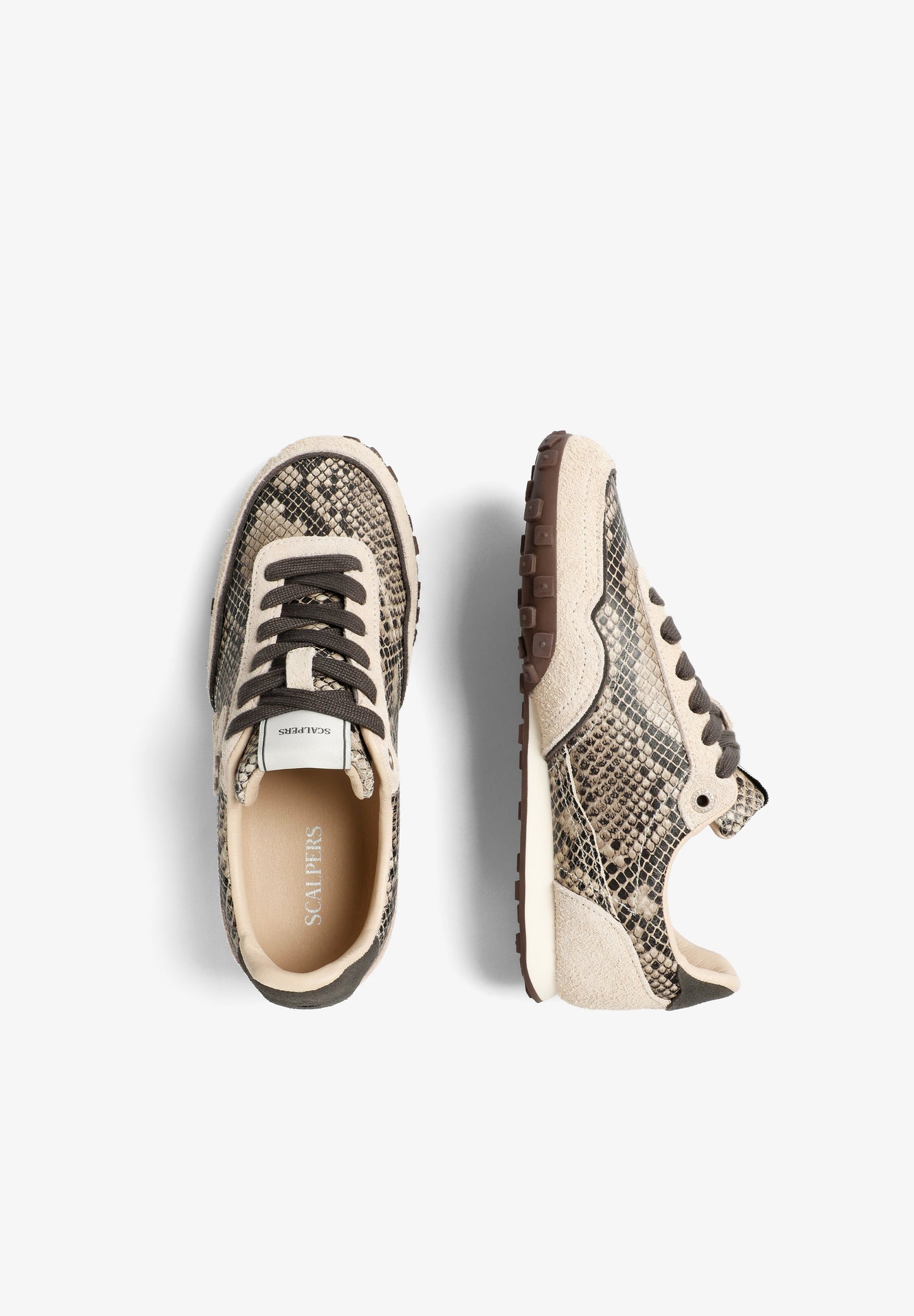RETRO ANIMAL PRINT SNEAKERS
