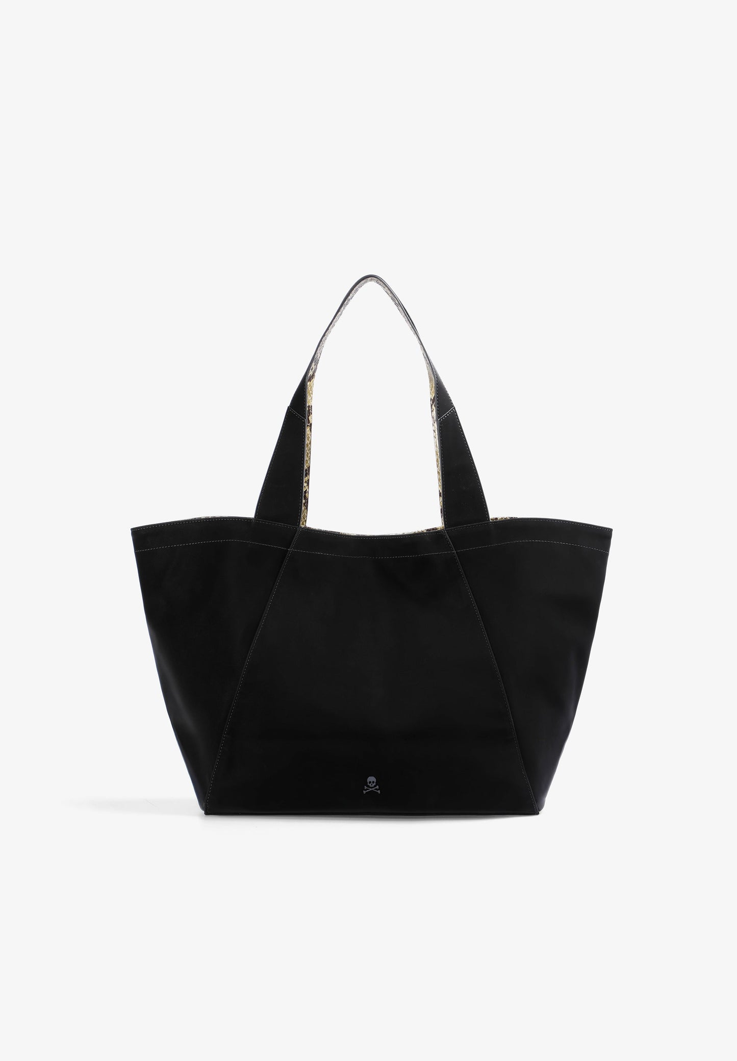 ANIMAL PRINT DETAIL SHOPPER BAG