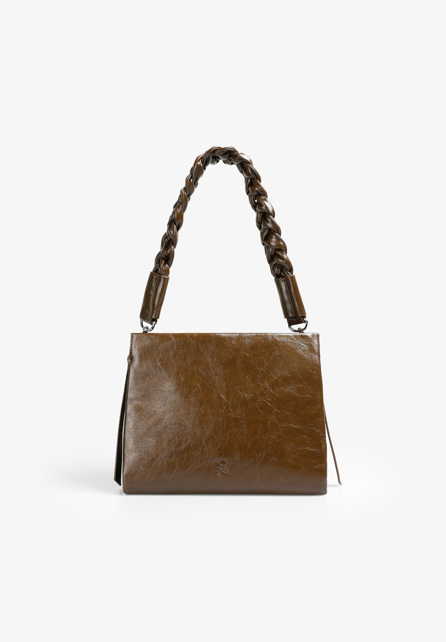 EMBROIDERED SKULL BAG