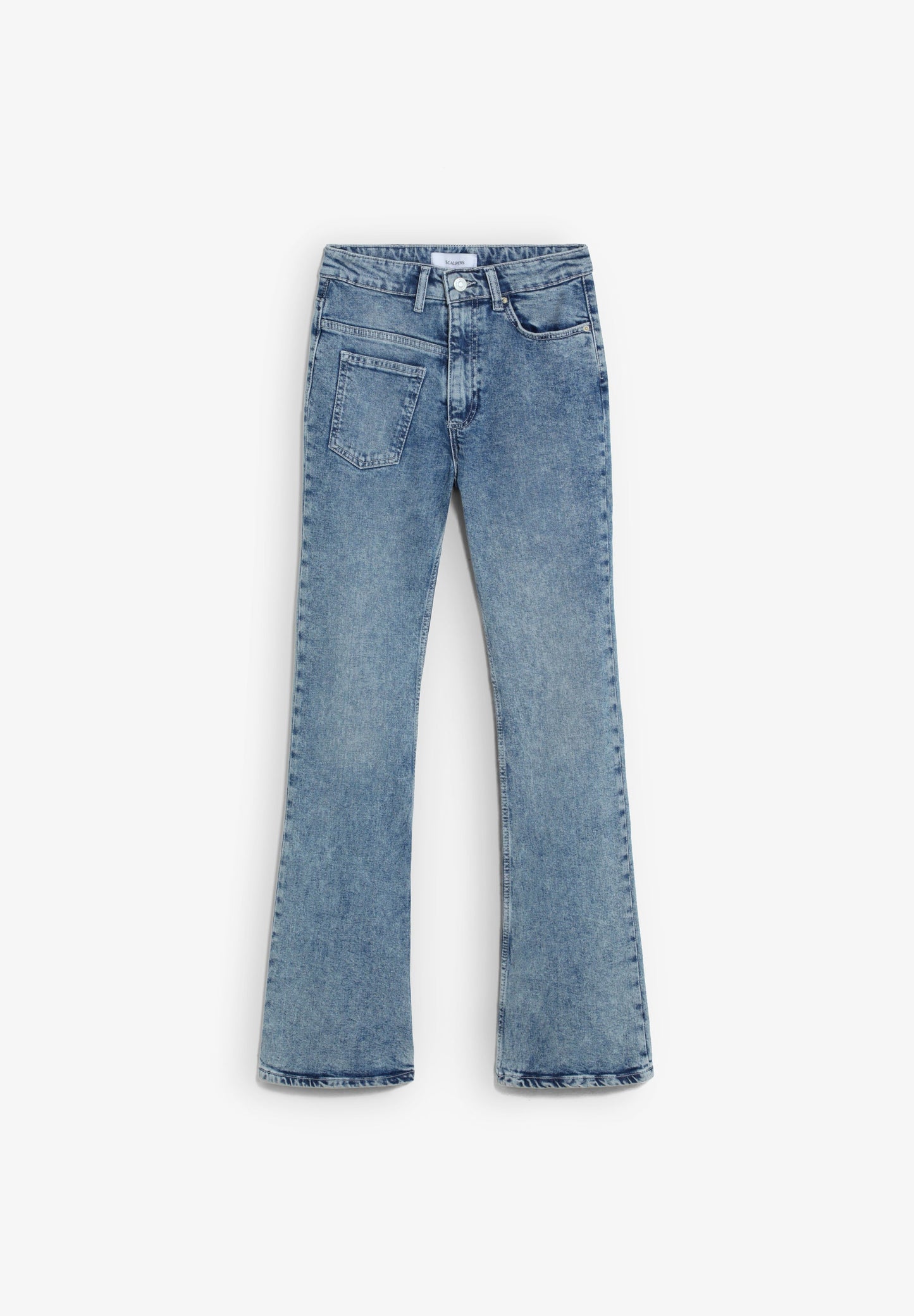 ASYMMETRIC POCKET JEANS