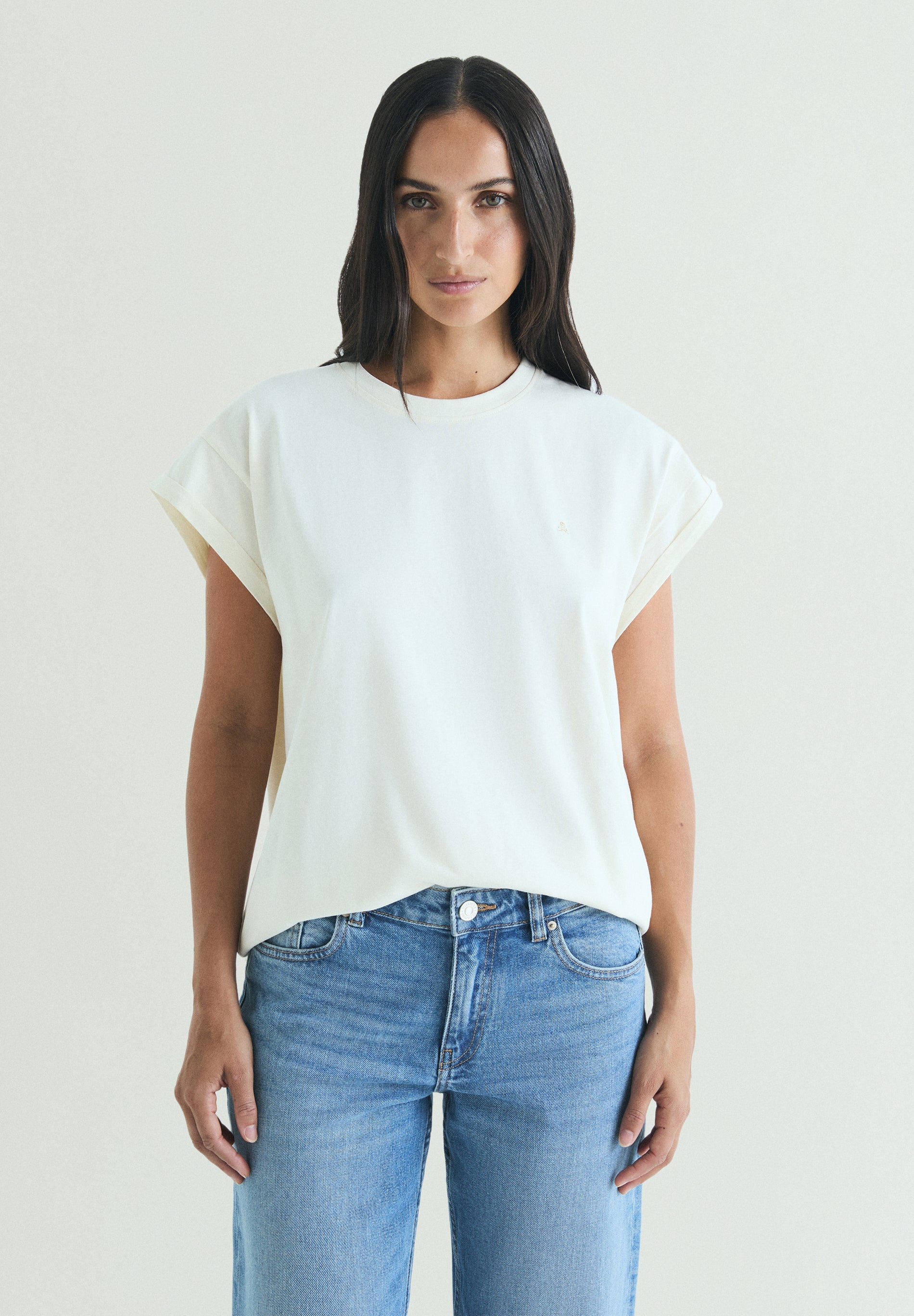 SCNOS SCPLAIN SKULL TEE