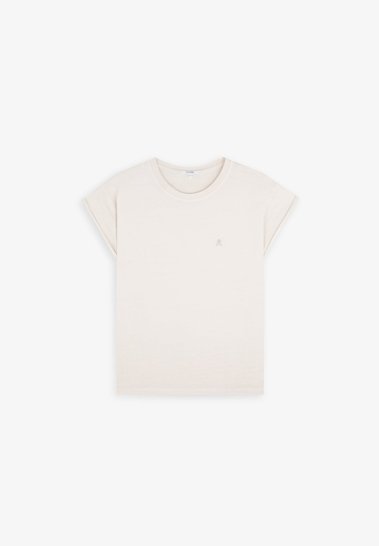 SCNOS SCPLAIN SKULL TEE