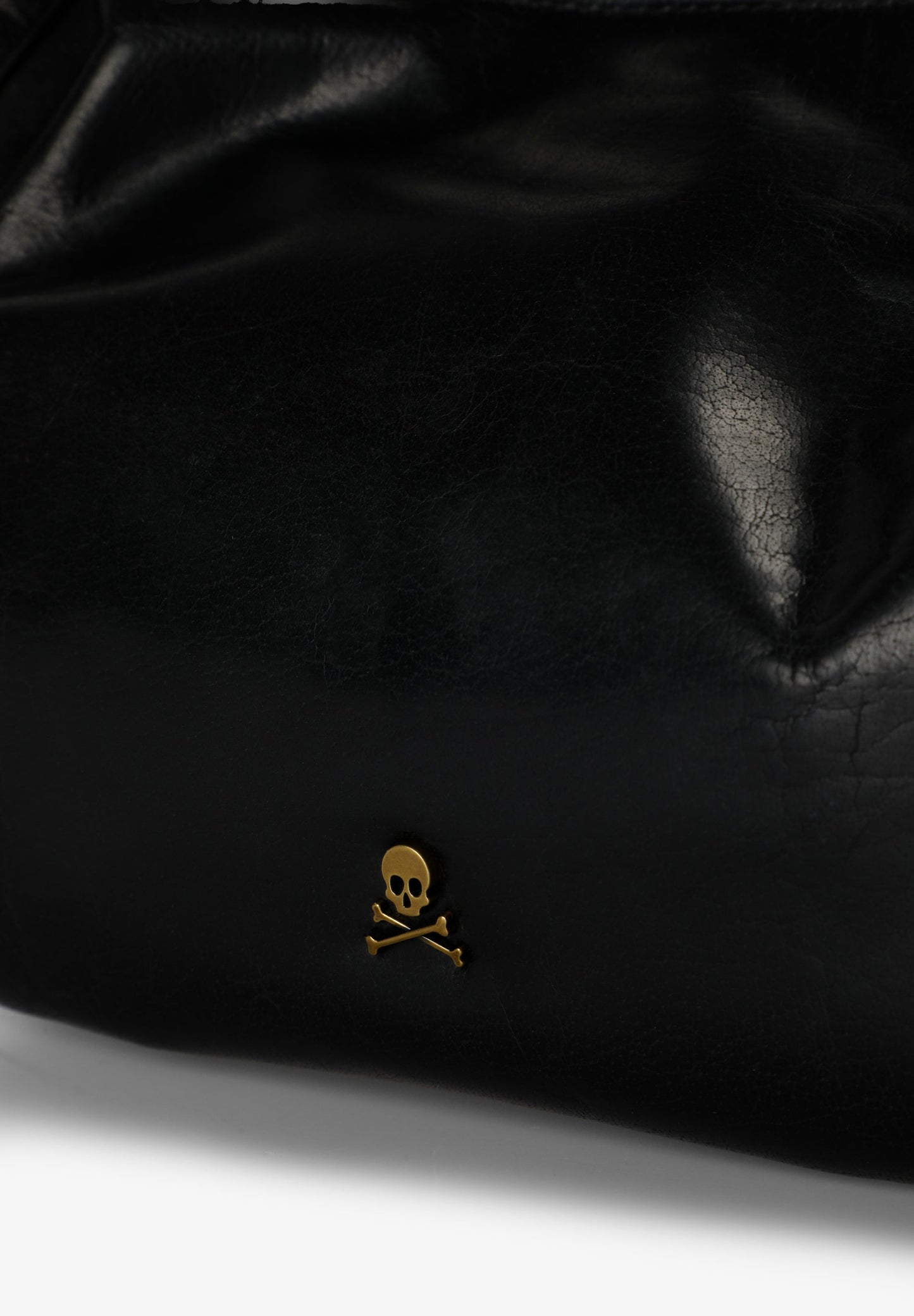 LEATHER MINI BAG WITH BRAIDED HANDLE