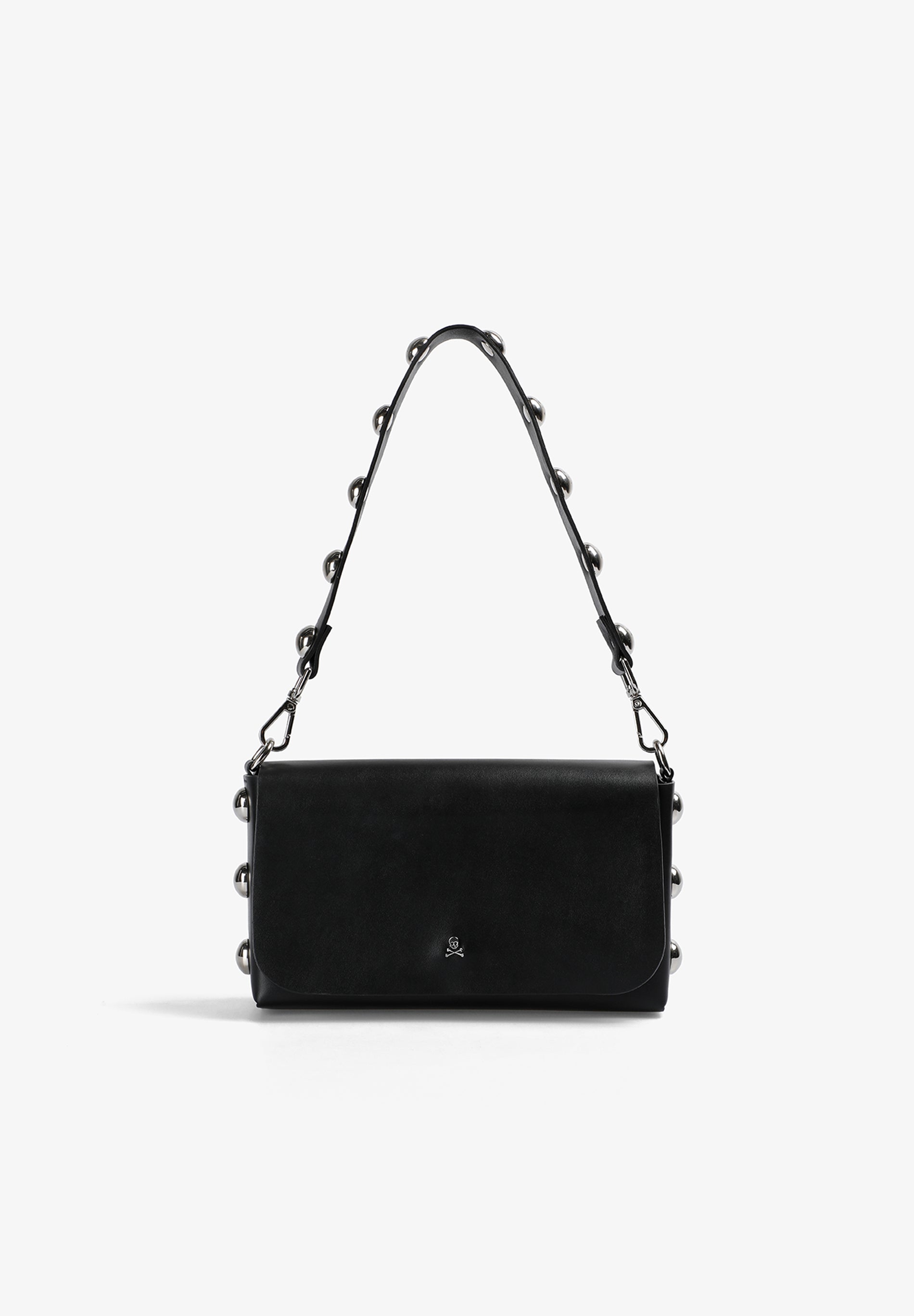 MINI BAG IN 100% LEATHER WITH STUDS