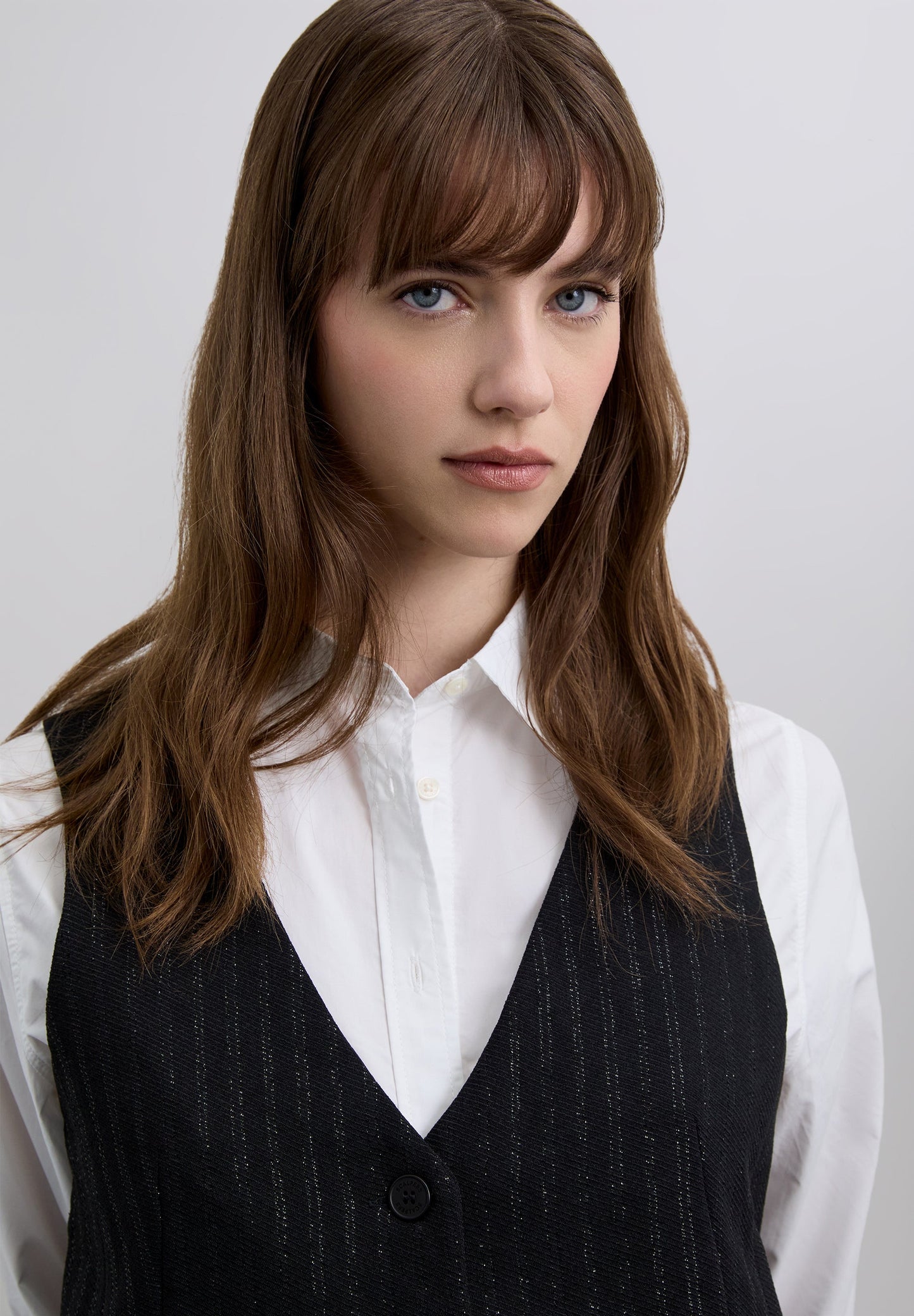 LUREX STRIPE WAISTCOAT