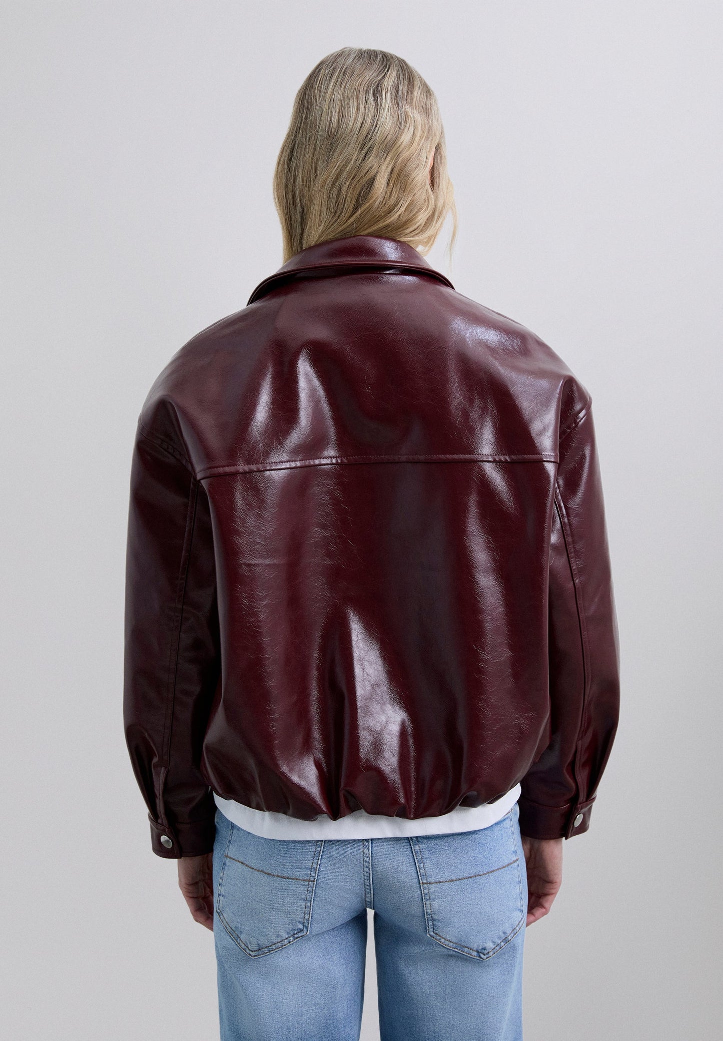 JACKET WITH SHIRT COLLAR