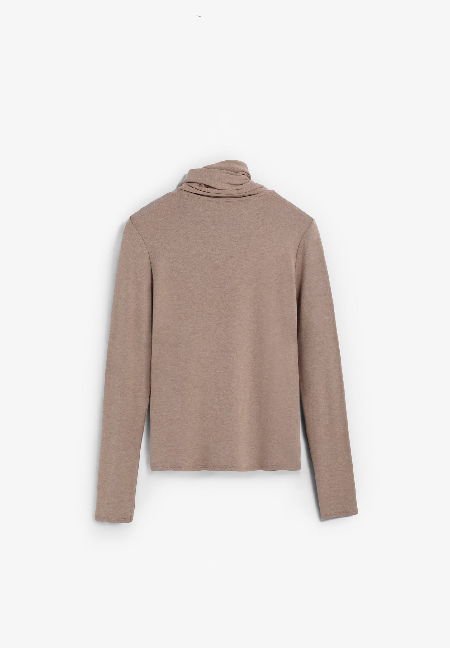 TURN-DOWN COLLAR T-SHIRT WITH TIE