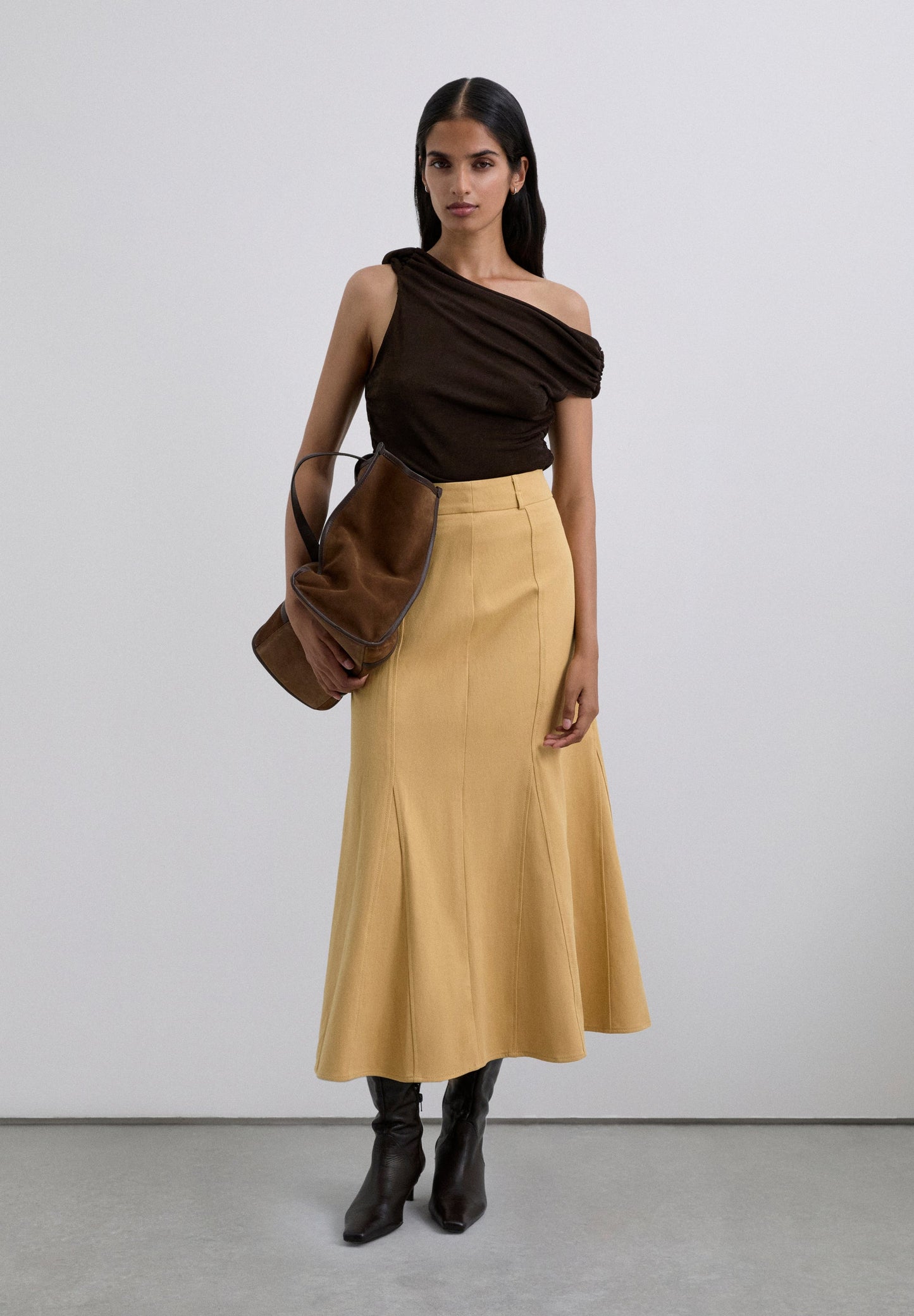PLEATED SKIRT