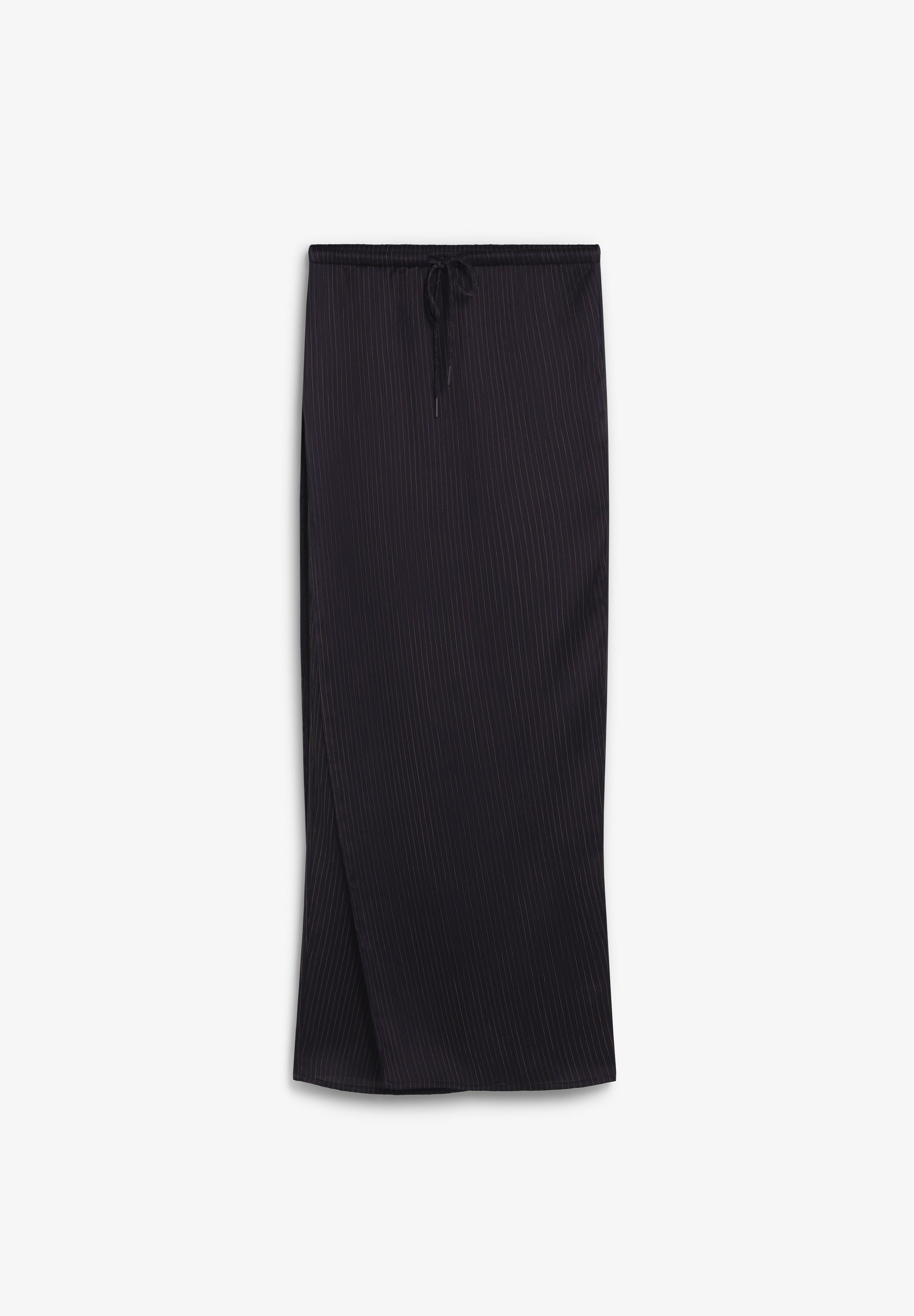 LONG PINSTRIPE SKIRT