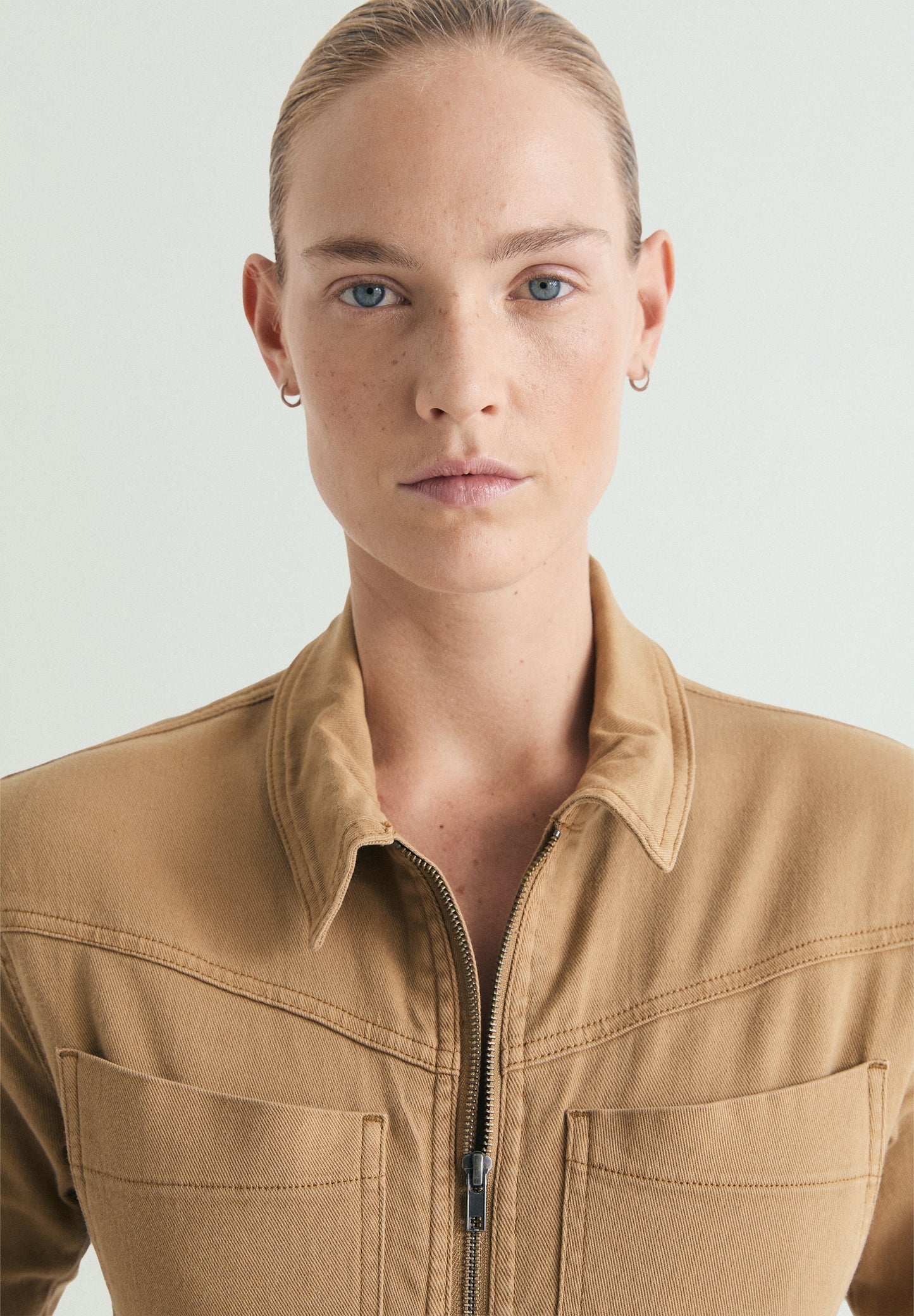 JUMPSUIT WITH FRONT ZIP
