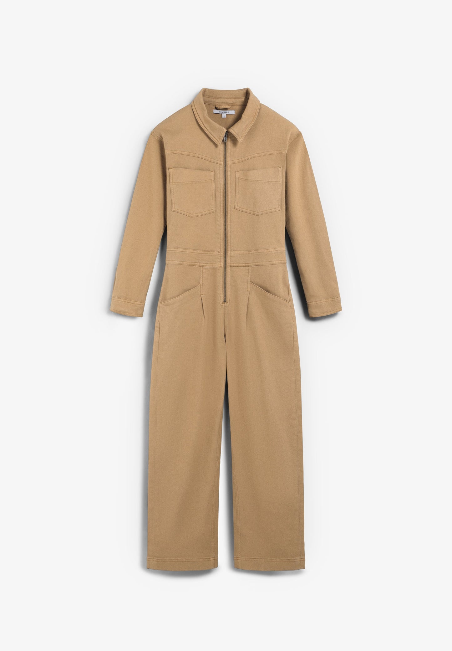 JUMPSUIT WITH FRONT ZIP