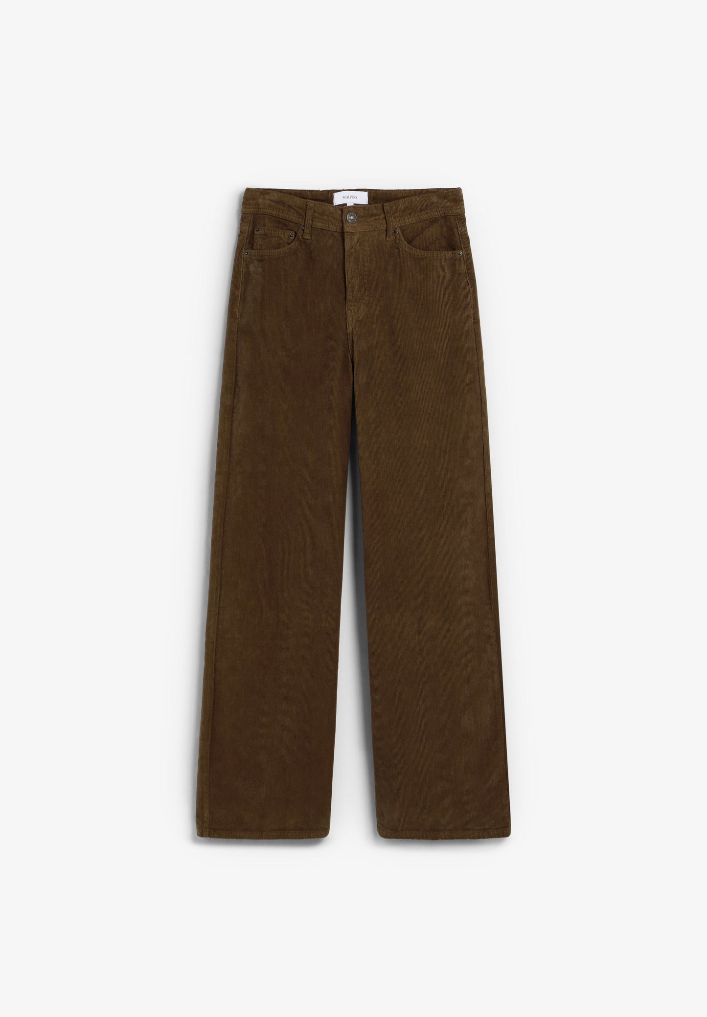 STRAIGHT CORDUROY TROUSERS