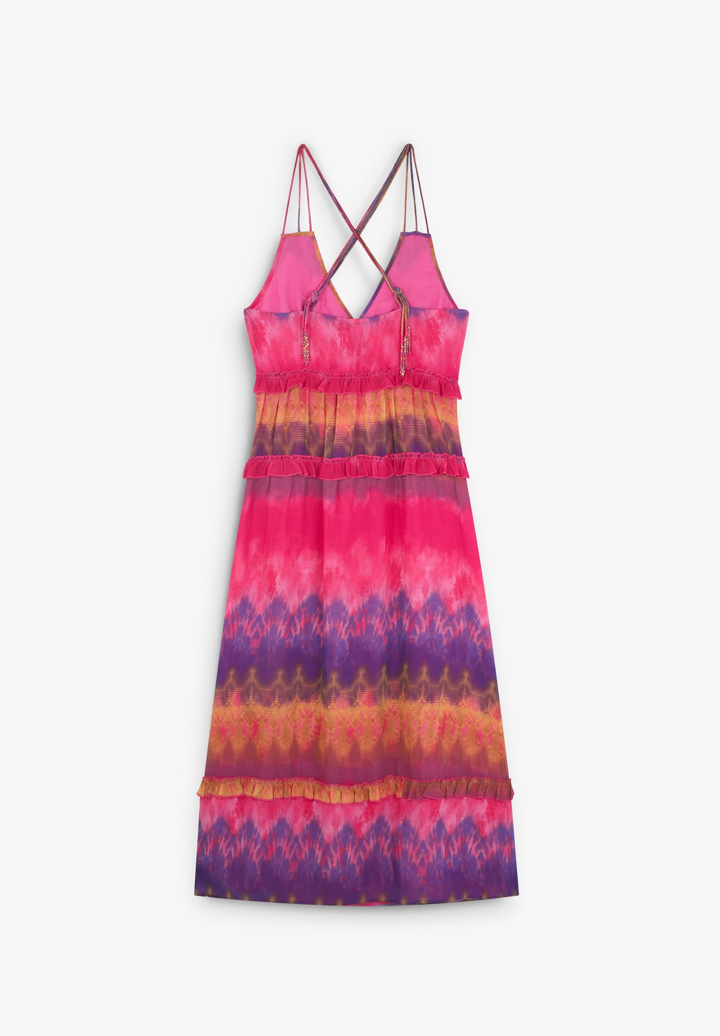 LONG TIE DYE DRESS
