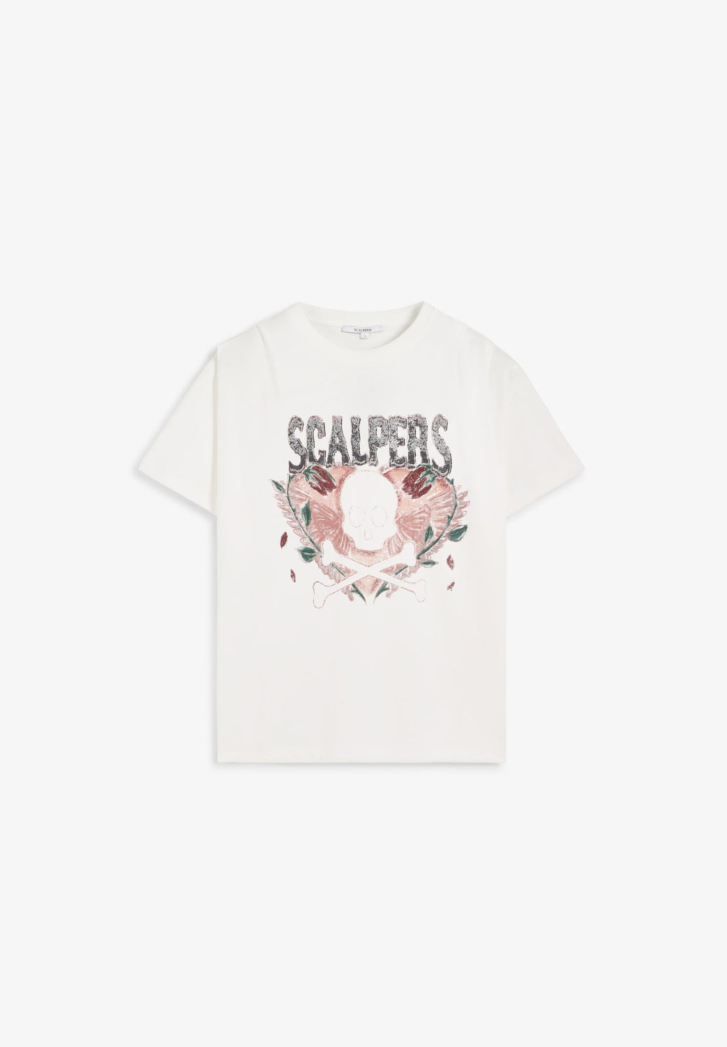 CAMISETA ESTAMPADA CALAVERA - Scalpers