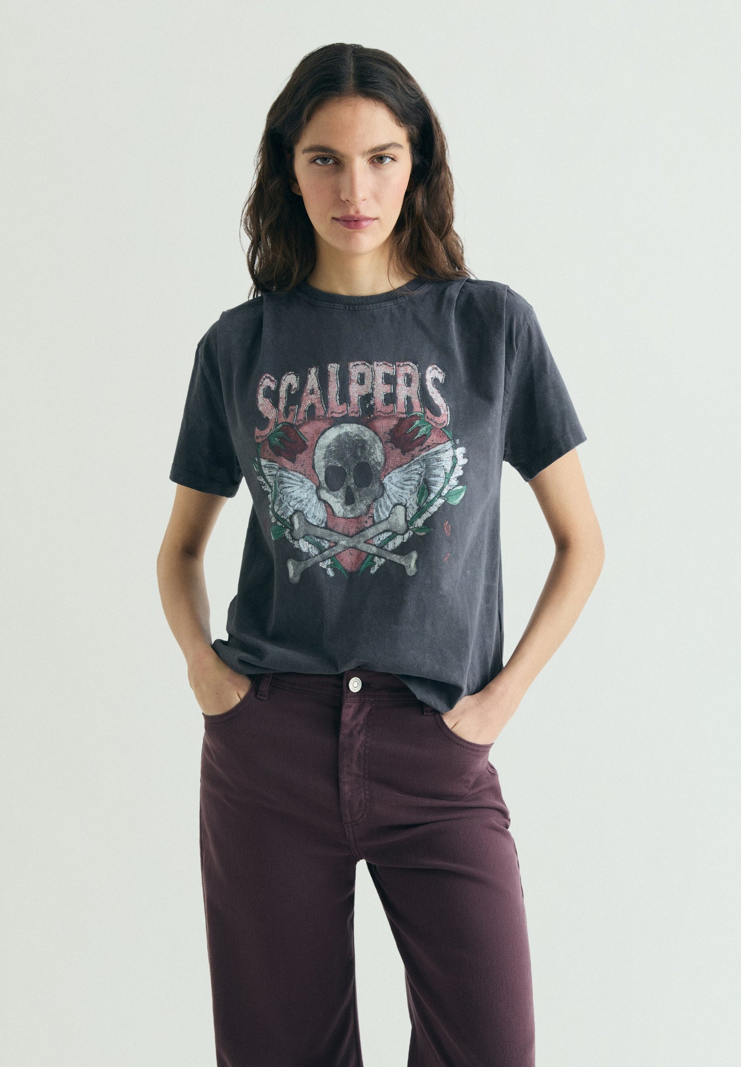 FADED SKULL T-SHIRT