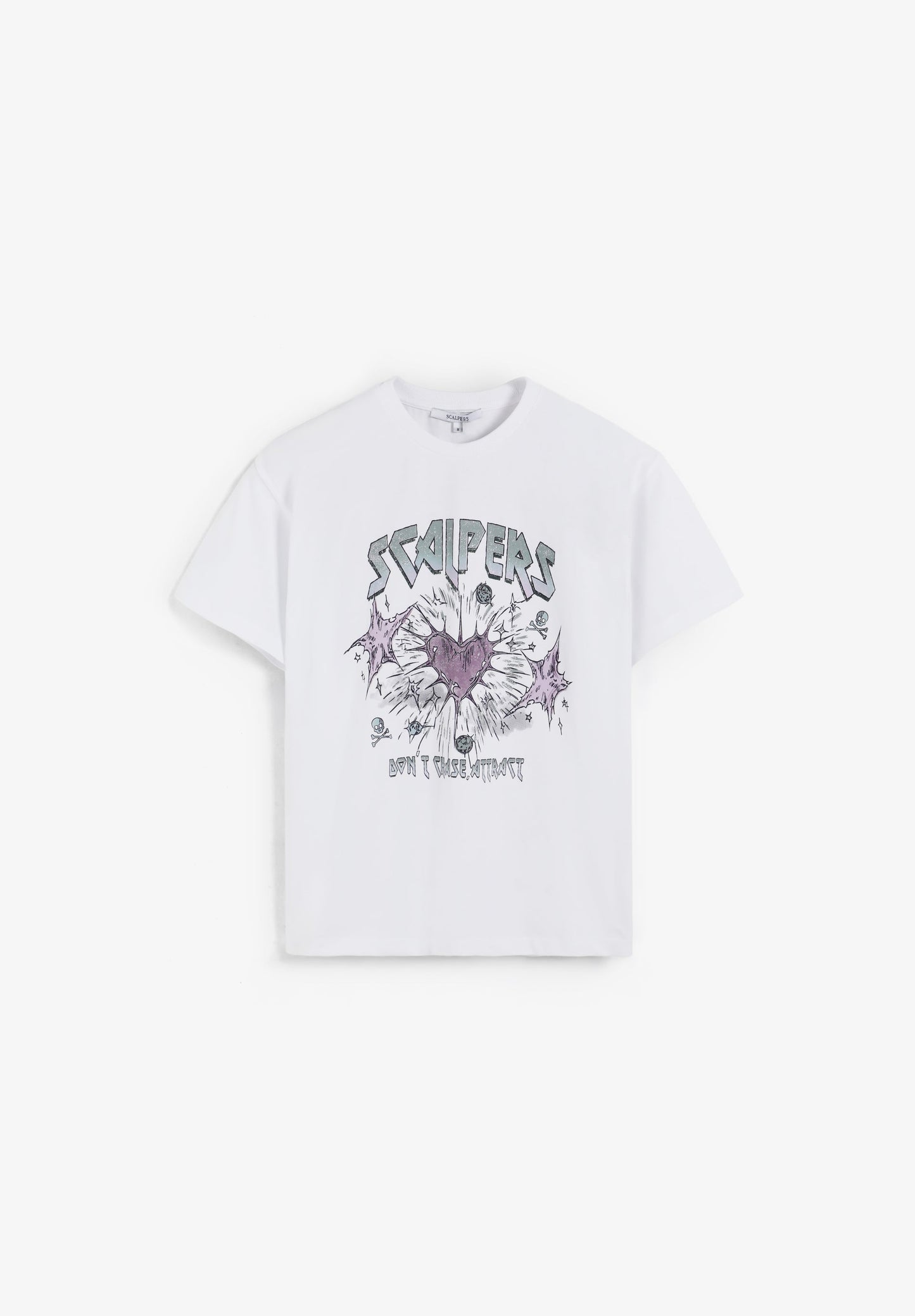 COTTON T-SHIRT WITH FRONT PRINT