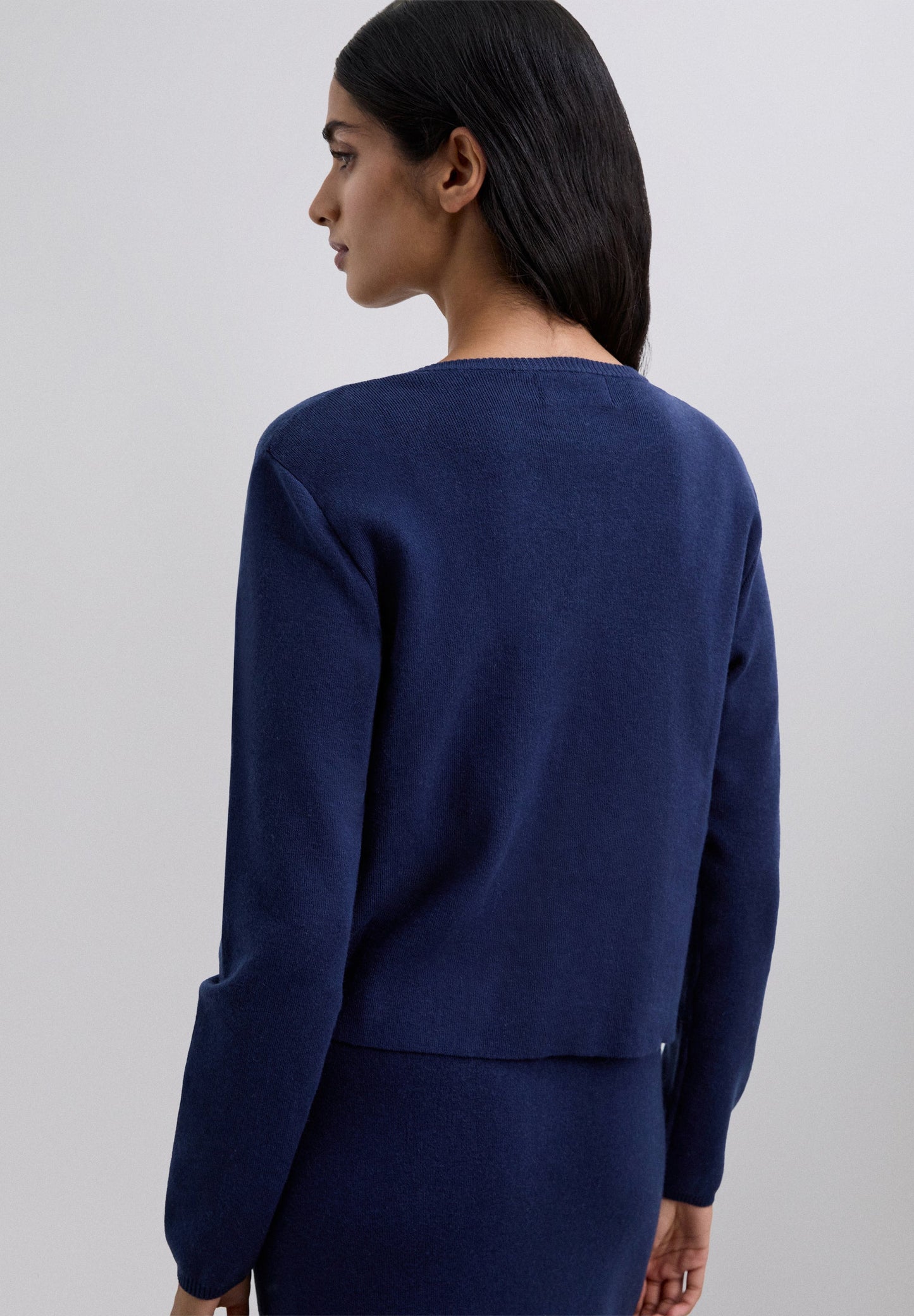 CARDIGAN WITH GOLD BUTTONS