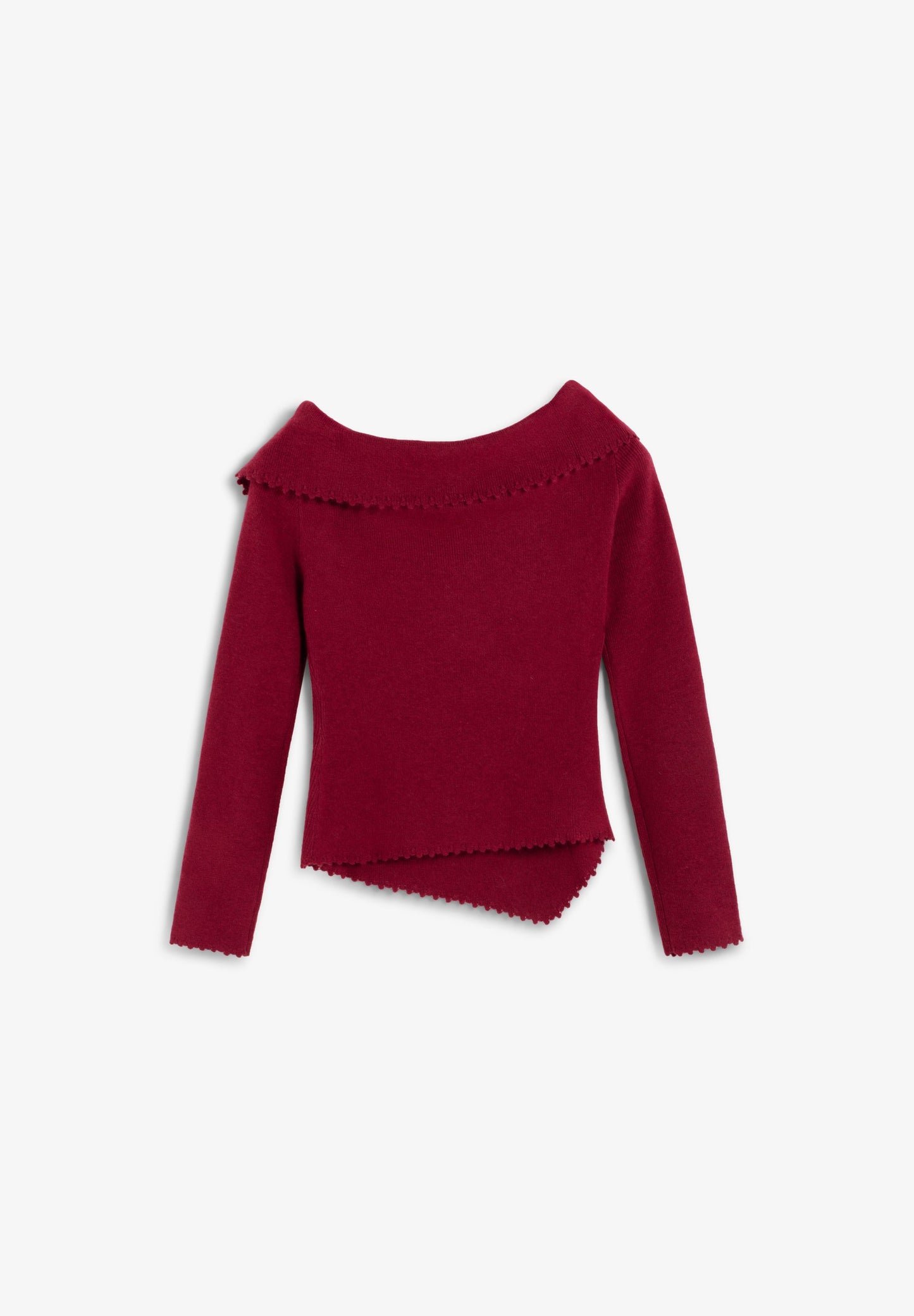 OFF-SHOULDER SWEATER