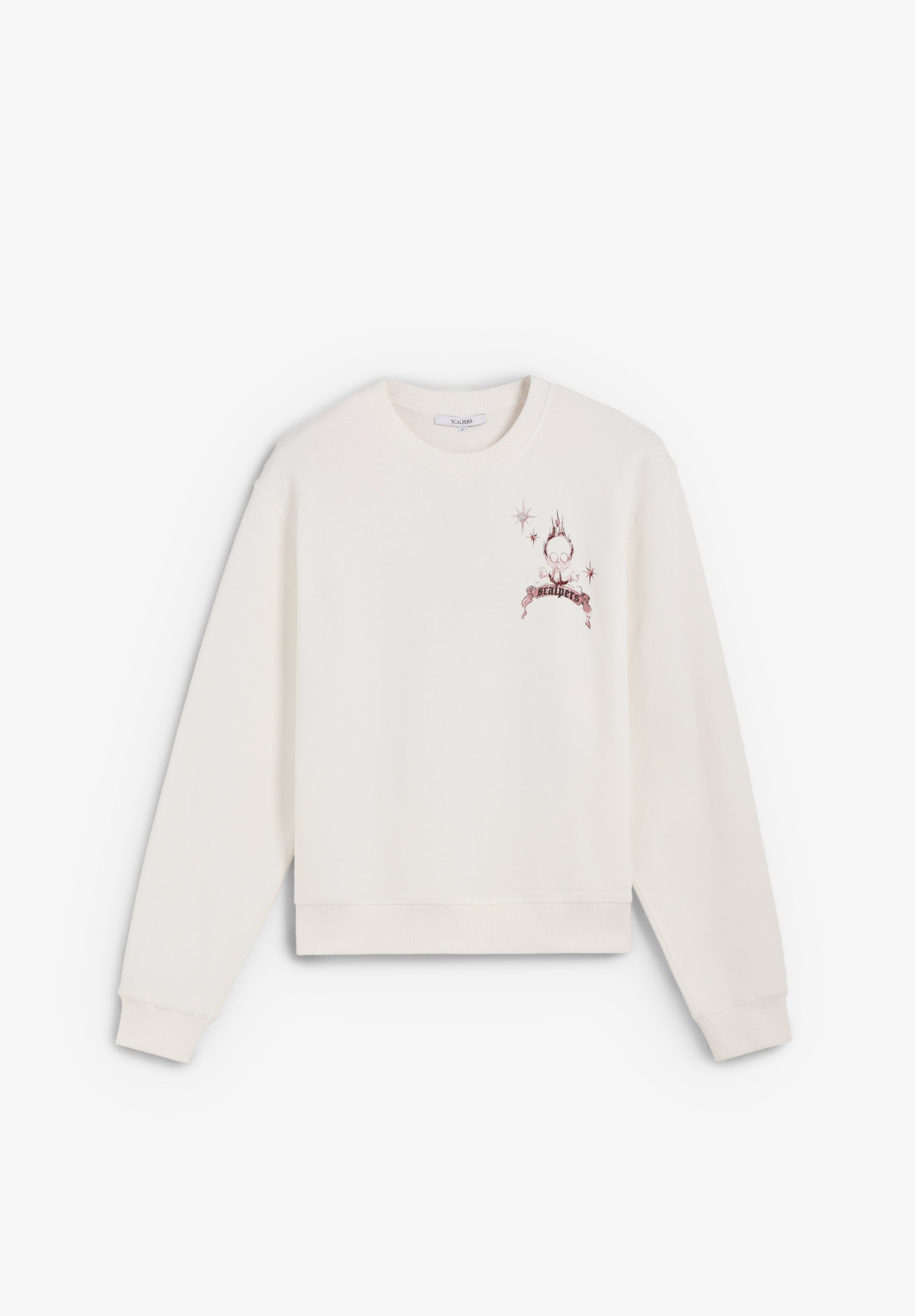 PRINTED SKULL HOODIE