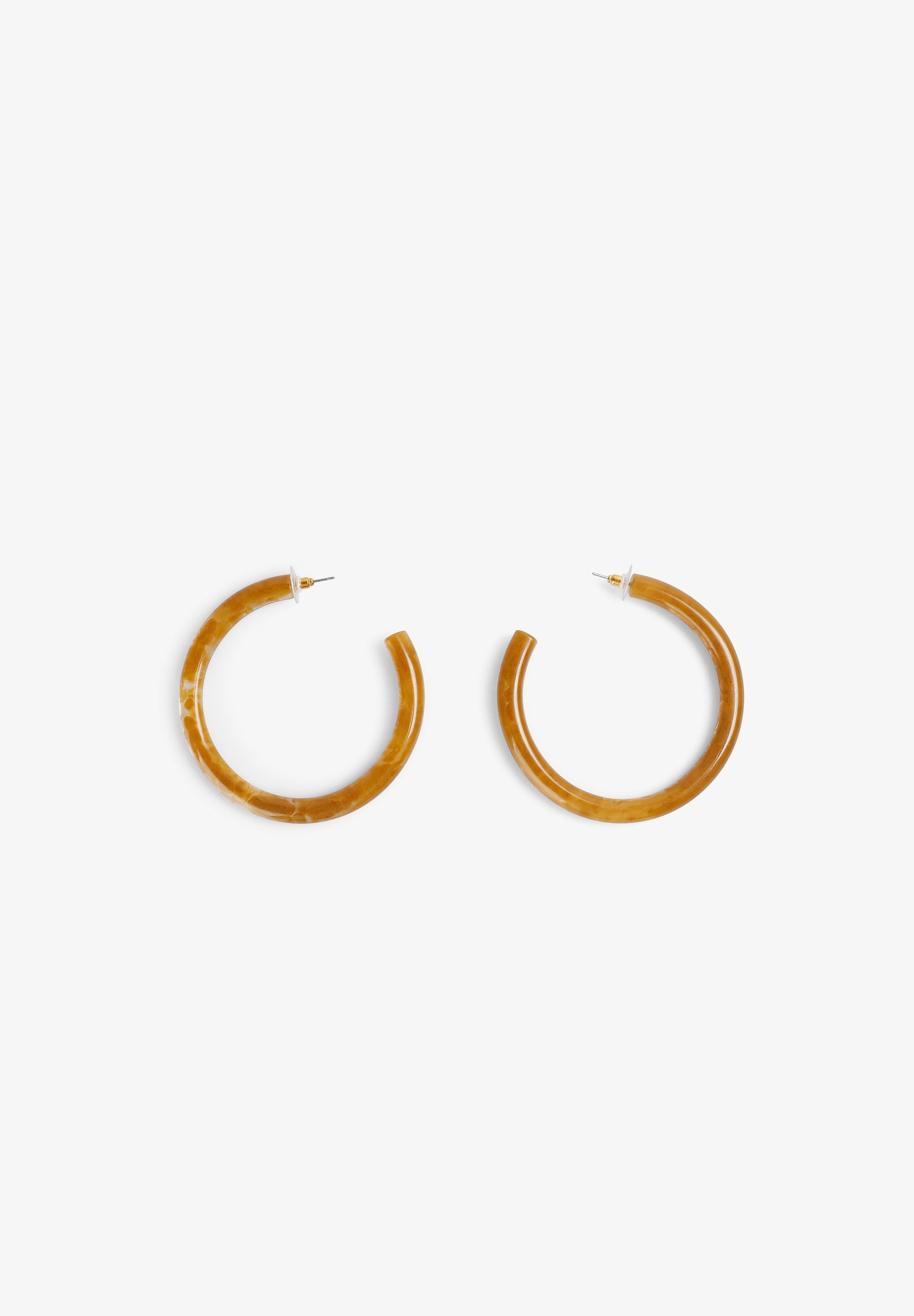 RESIN EARRINGS HOOP