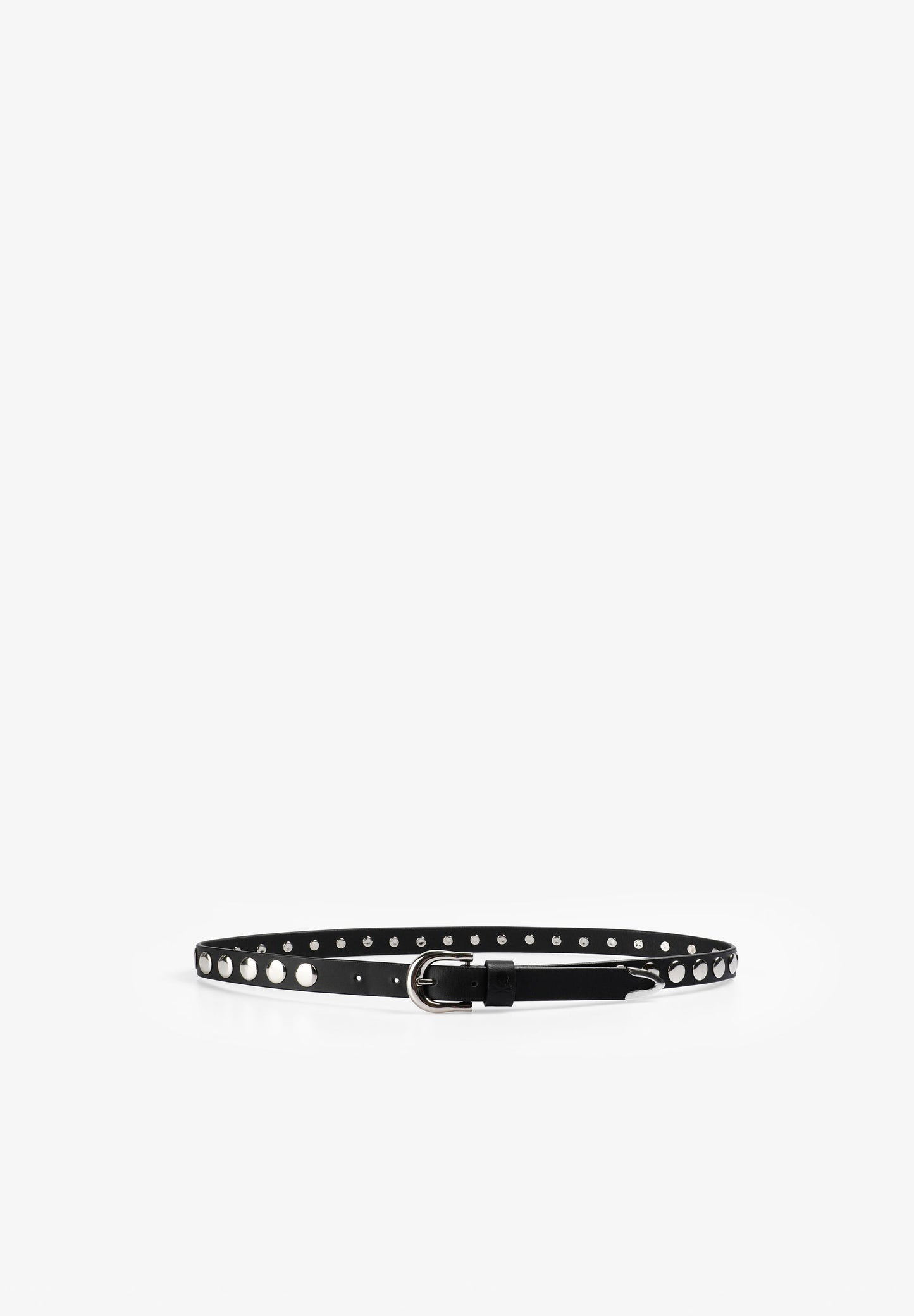 CLASSIC STUDDED LEATHER BELT
