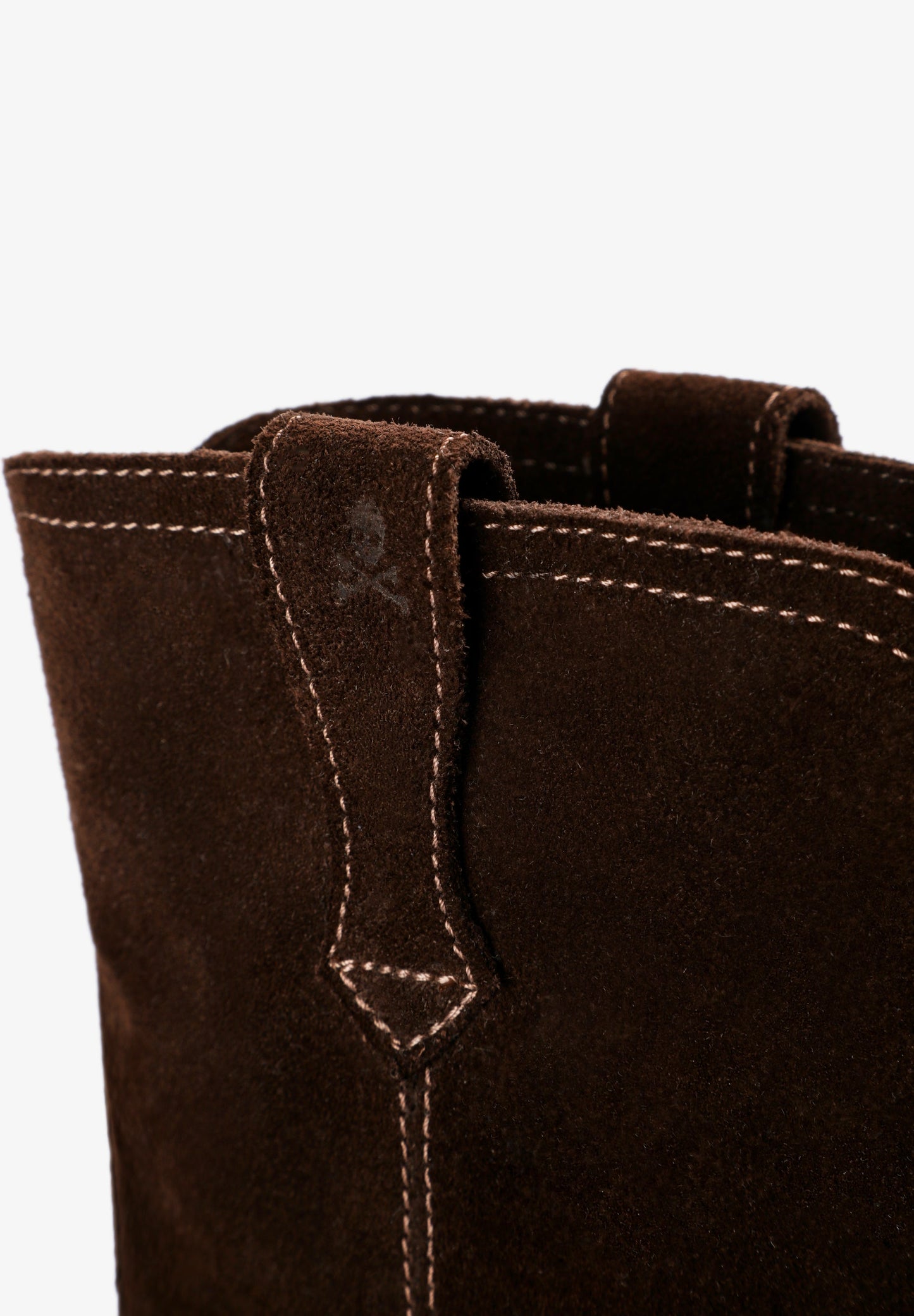 LEATHER ANKLE COWBOY BOOTS