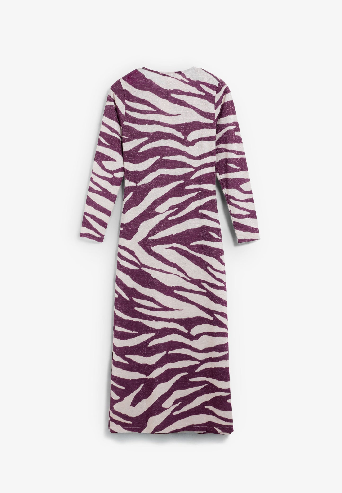 LONG ANIMAL PRINT DRESS