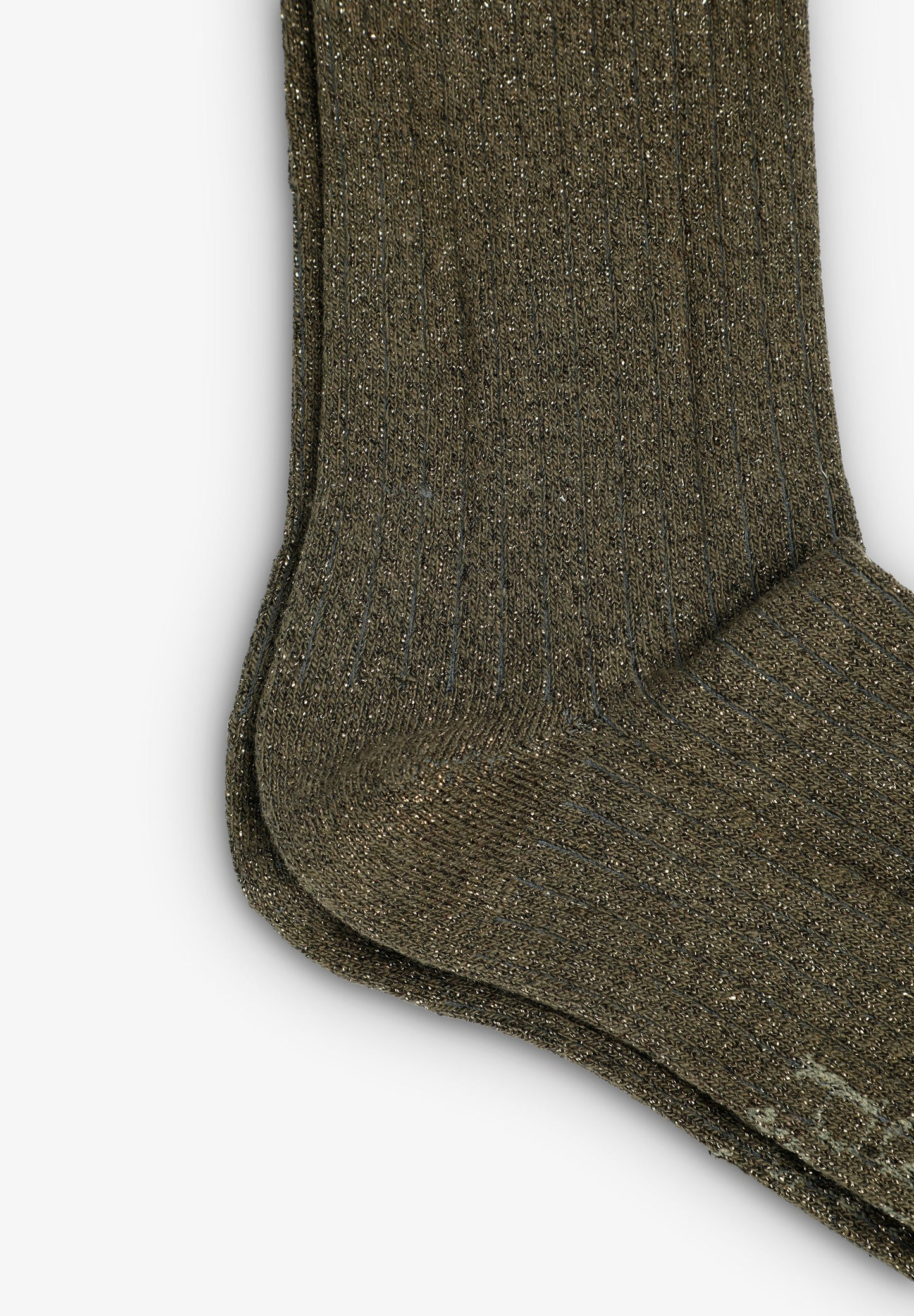 MID-CALF RIBBED SOCKS